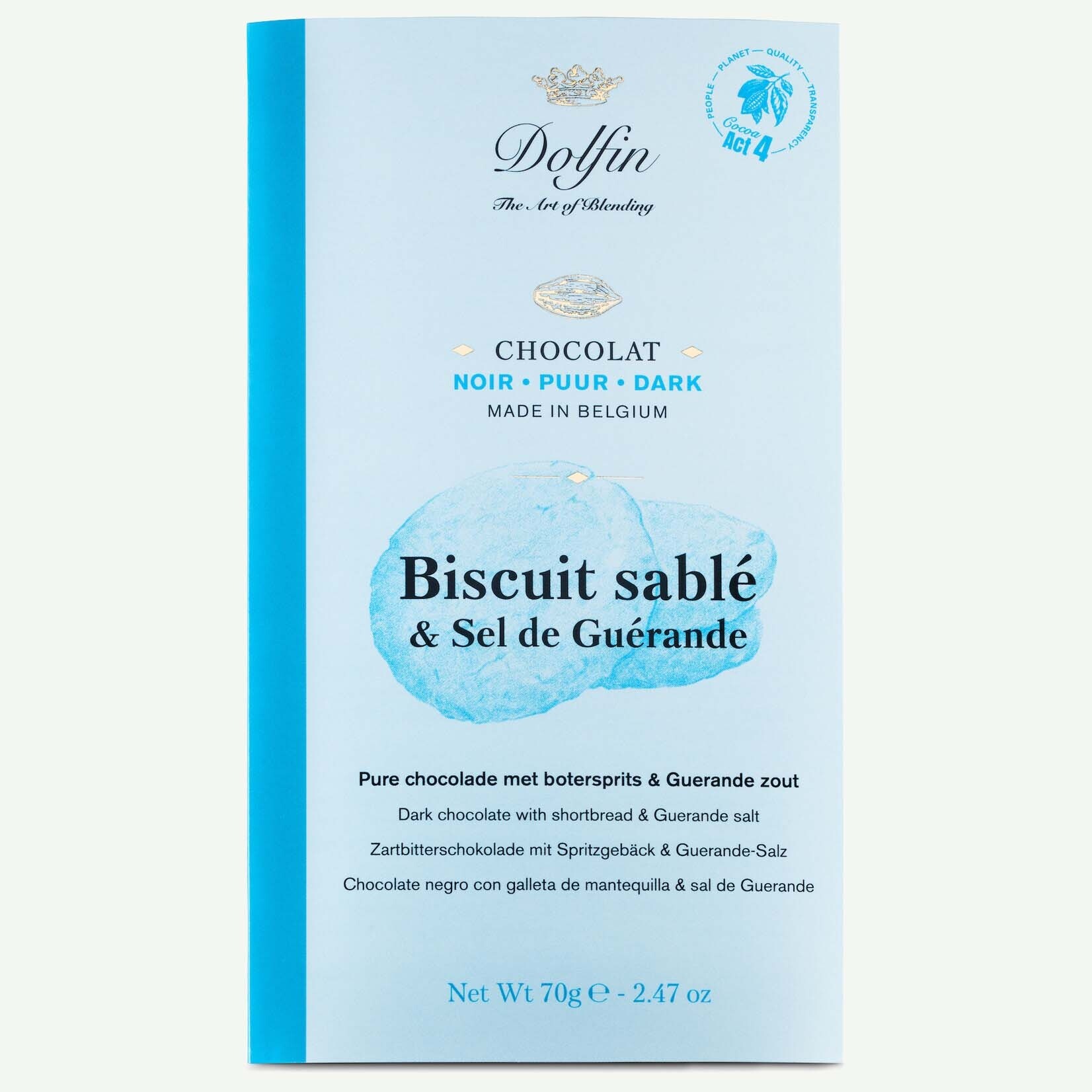 Dolfin Dolfin 'chocoladetablet' - 70g