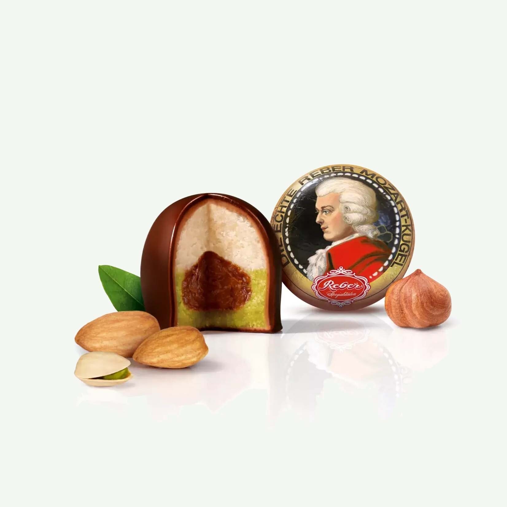 Reber Reber ‘12 Mozart Kugeln’ - 240g