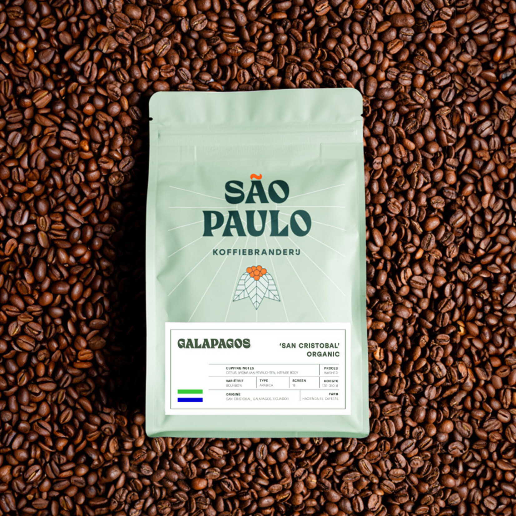 Koffiebranderij Sao Paulo Galapagos  ‘San Cristobal’ Bio 250g