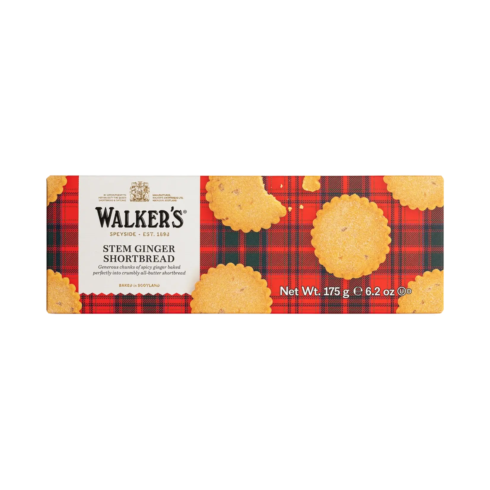 Walkers Walkers Shortbread 'Stem ginger'