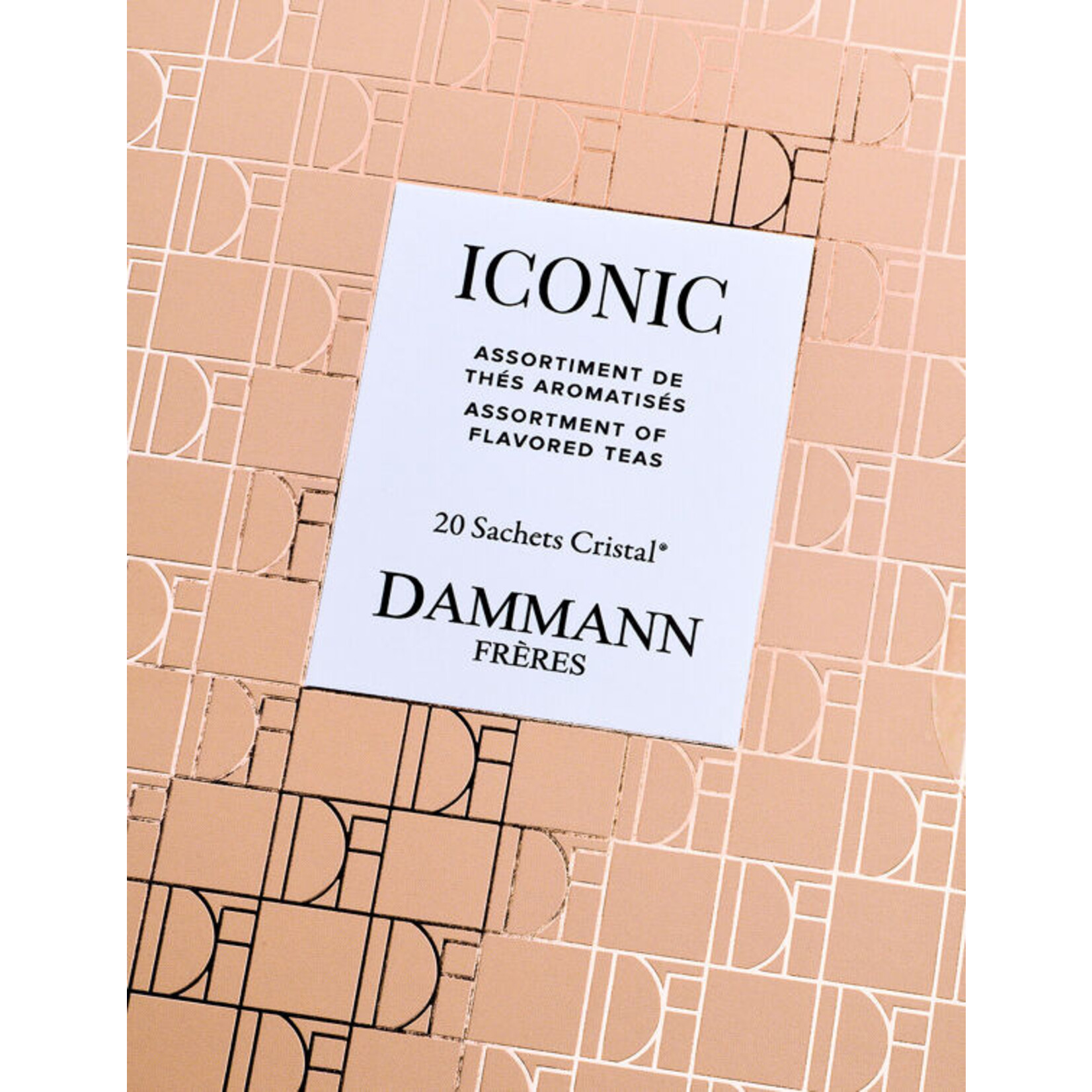 Dammann Dammann "ICONIC" Gift Set Assortiment van 20 Theezakjes - Gearomatiseerde thee