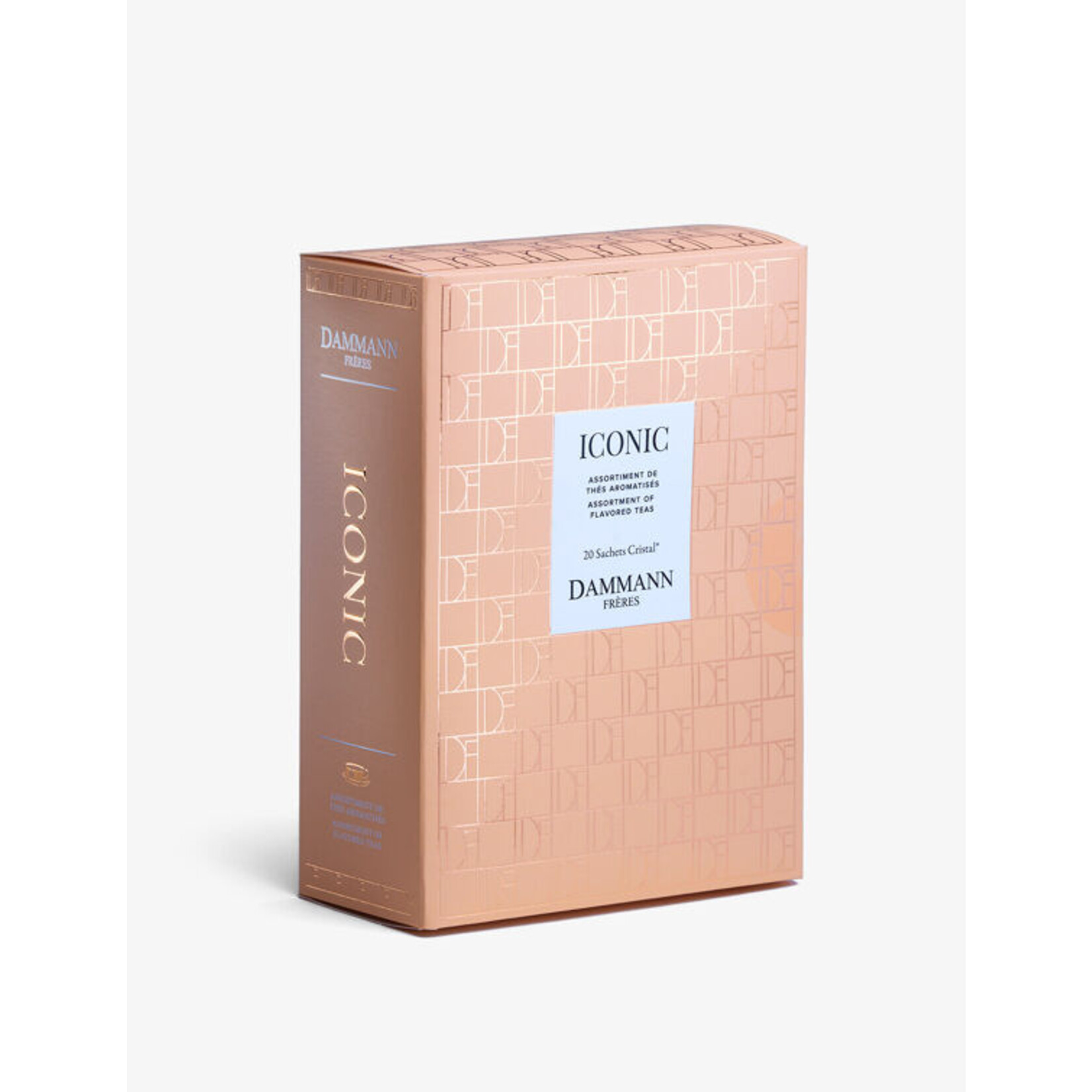 Dammann Dammann "ICONIC" Gift Set Assortiment van 20 Theezakjes - Gearomatiseerde thee