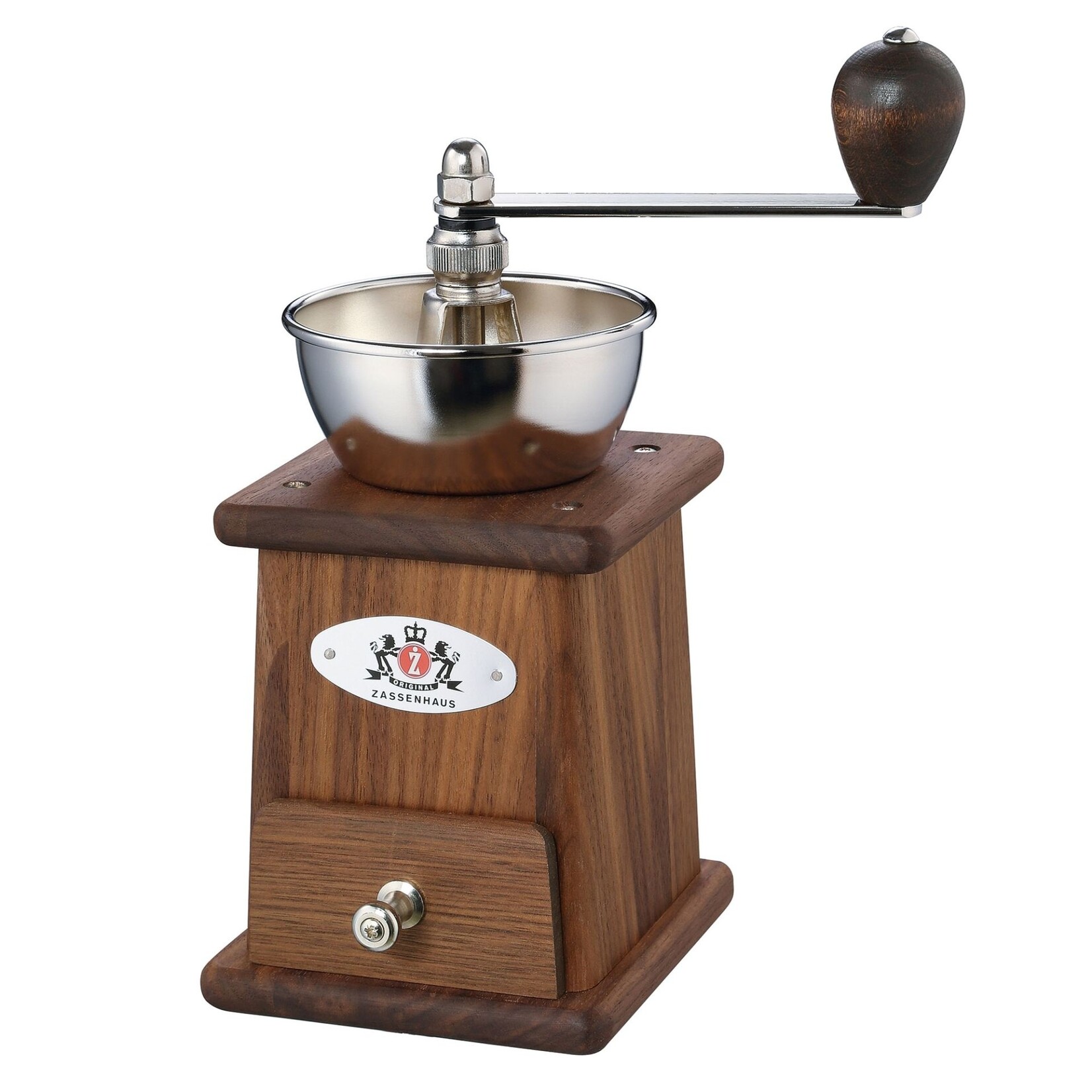 Zassenhaus Zassenhaus koffiemolen 'Santos' Walnut
