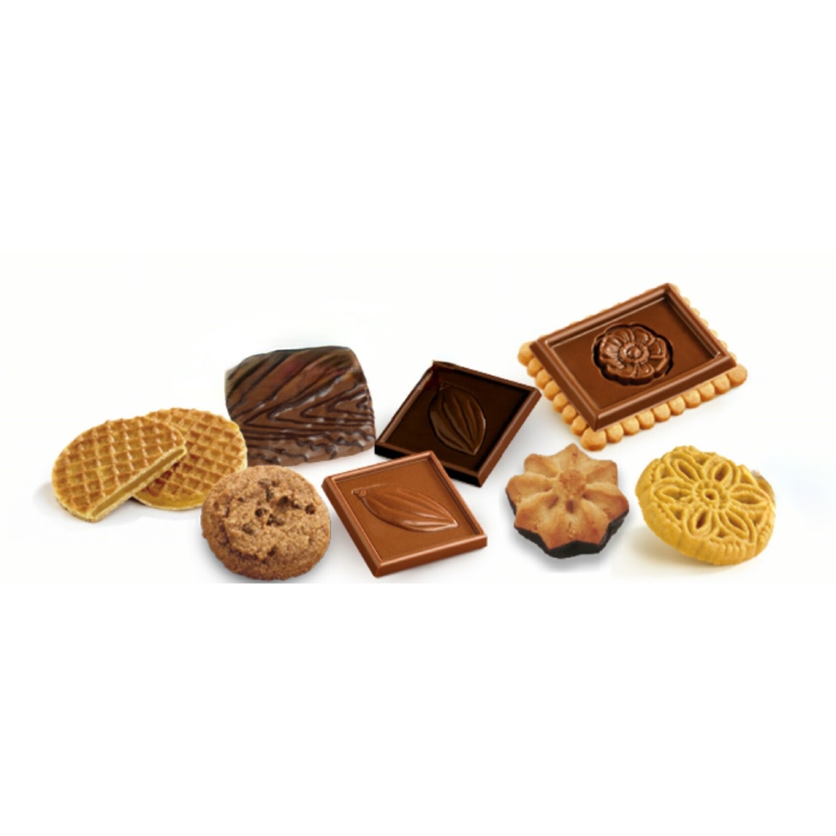 Royal individueel verpakte koekjes 'Premium mix' - 150stuks/doos