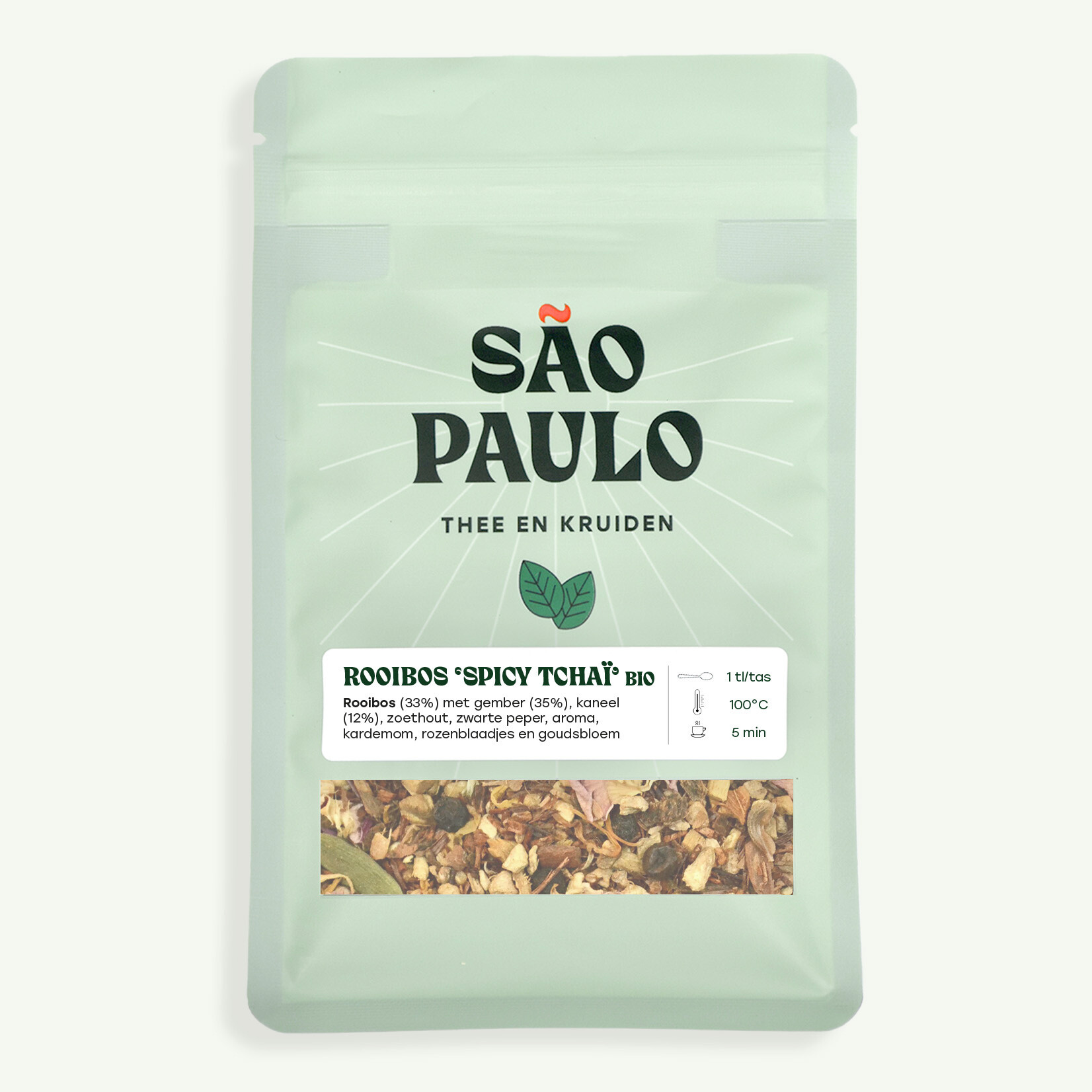 Koffiebranderij Sao Paulo Rooibos Spicy Chaï BIO