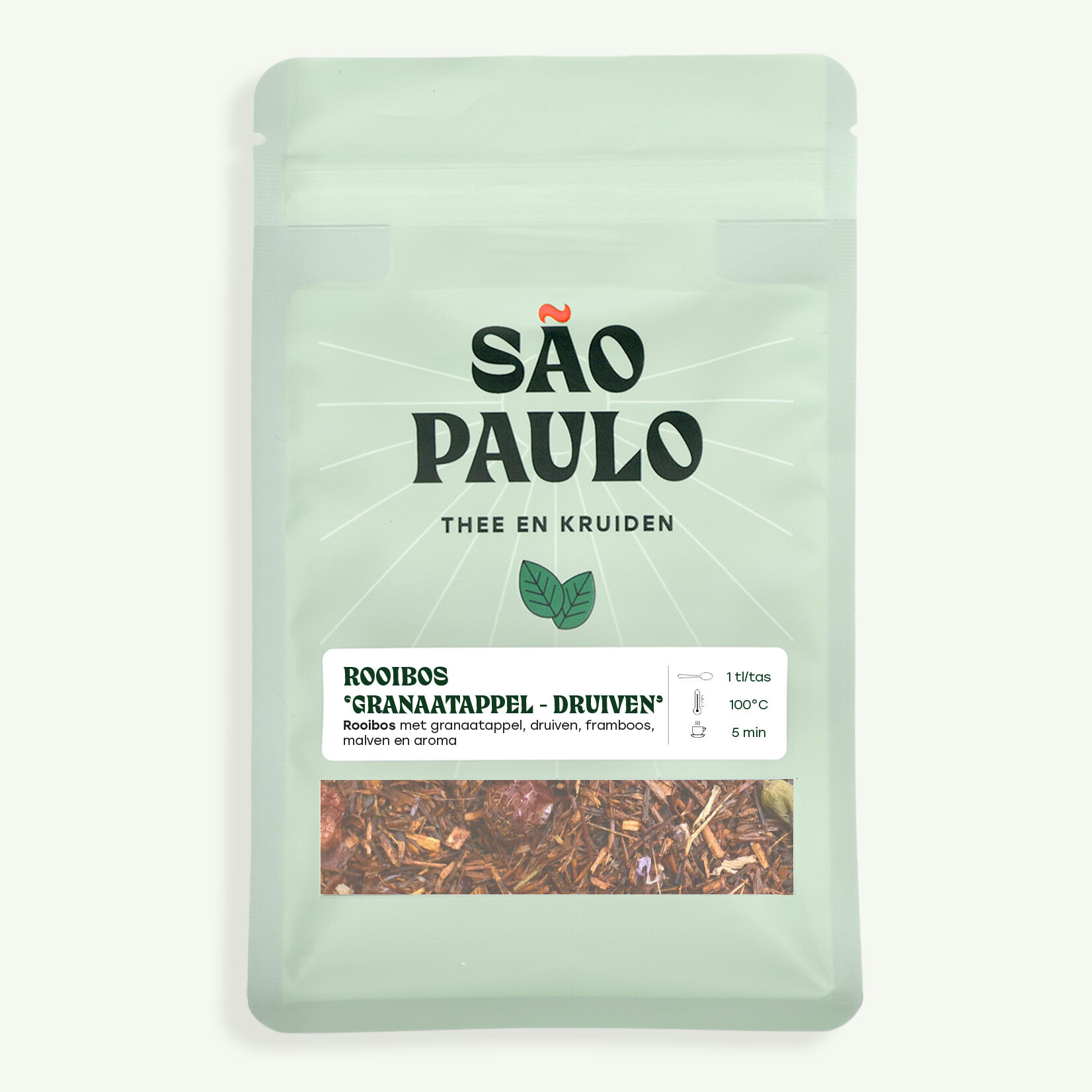 Koffiebranderij Sao Paulo Rooibos Granaatappel-Druiven