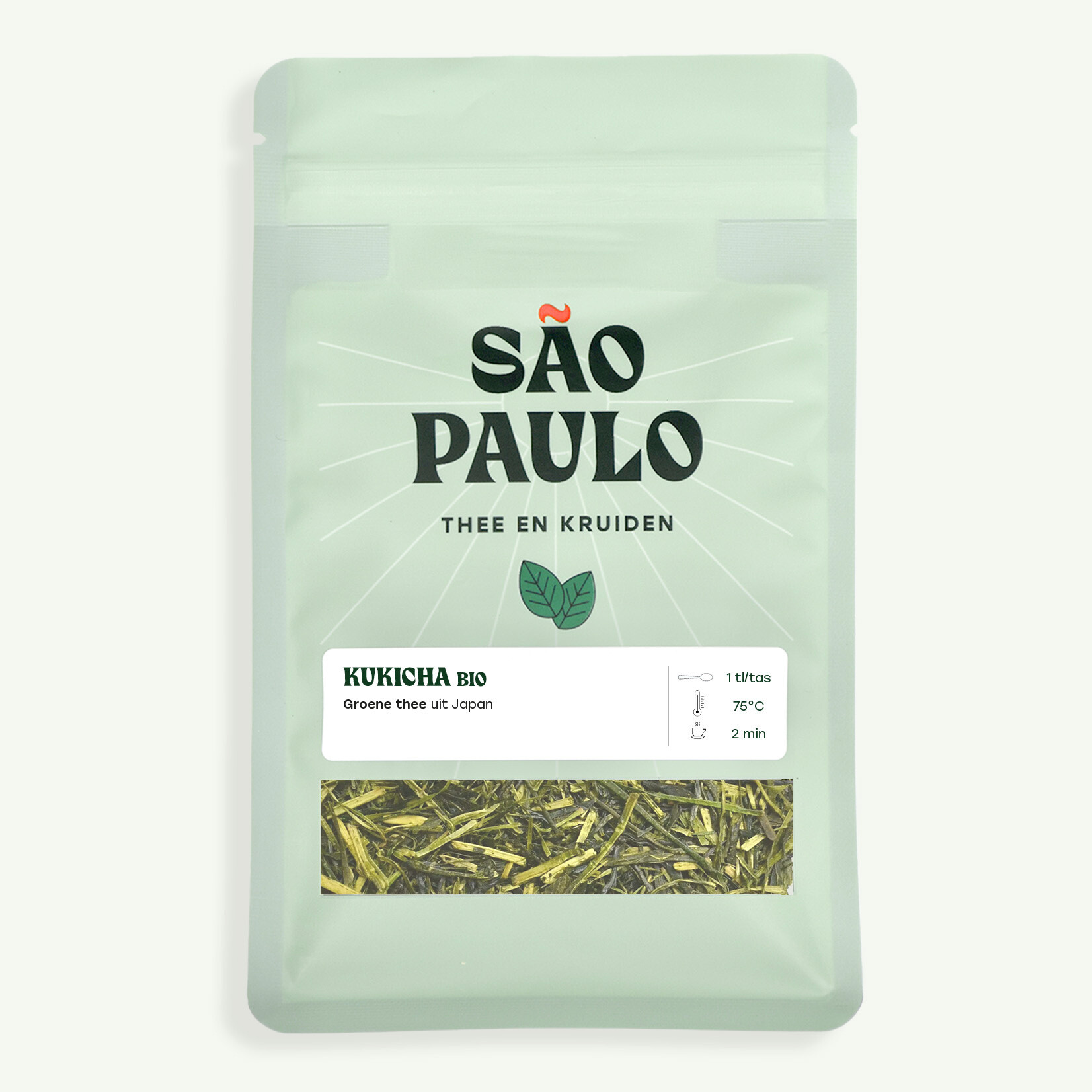 Koffiebranderij Sao Paulo Kukicha BIO