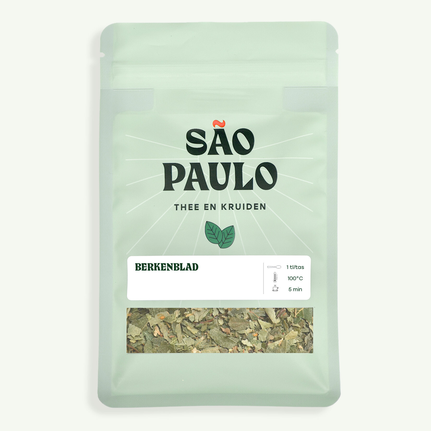 Koffiebranderij Sao Paulo Berkenblad 100g