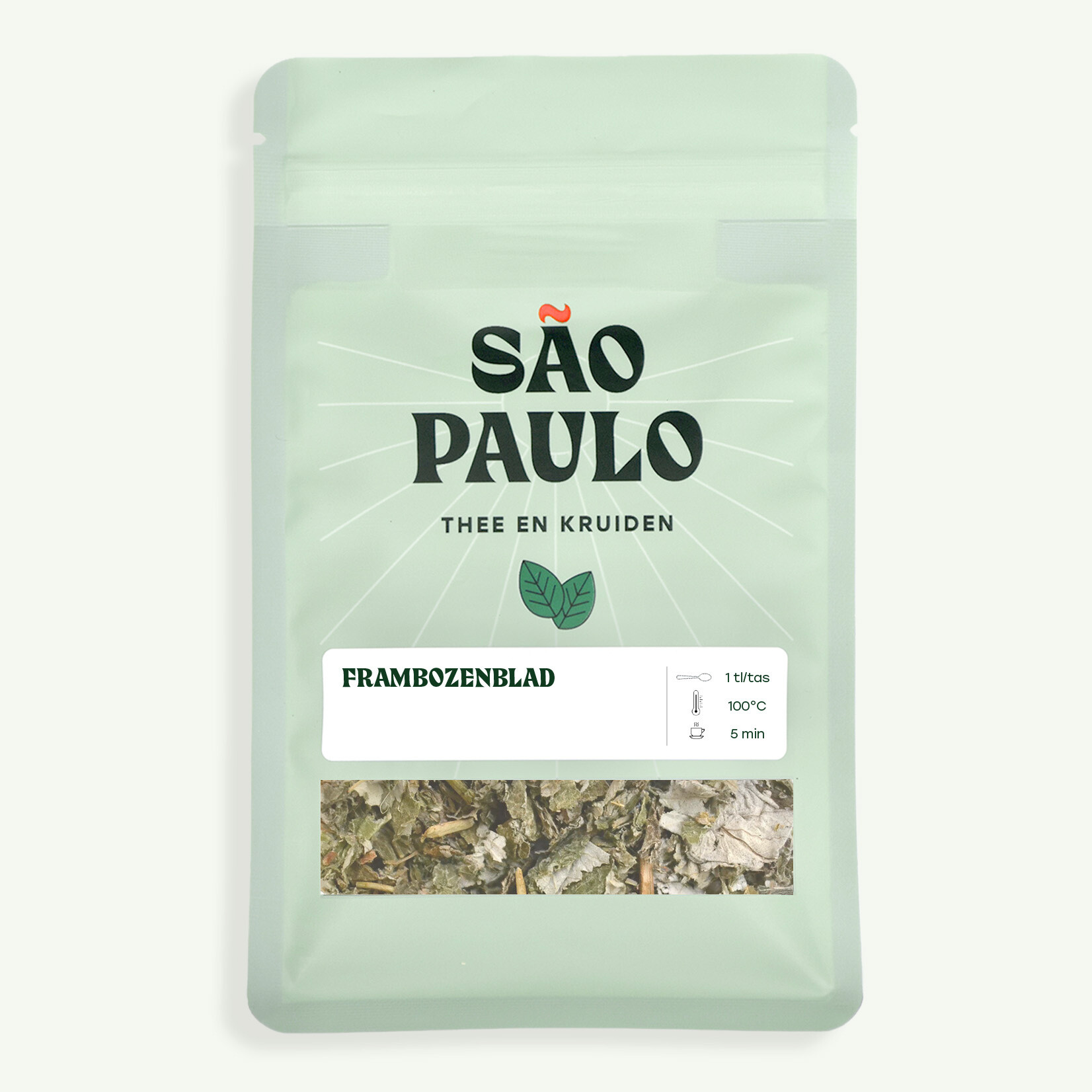 Koffiebranderij Sao Paulo Frambozenblad 100g