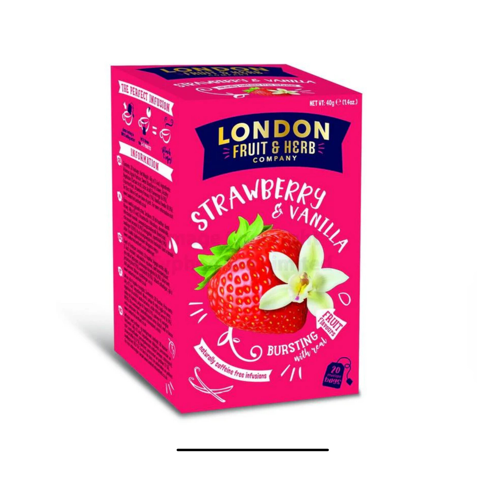 London Fruit & Herb London Herb 'Strawberry & Vanilla Fool'