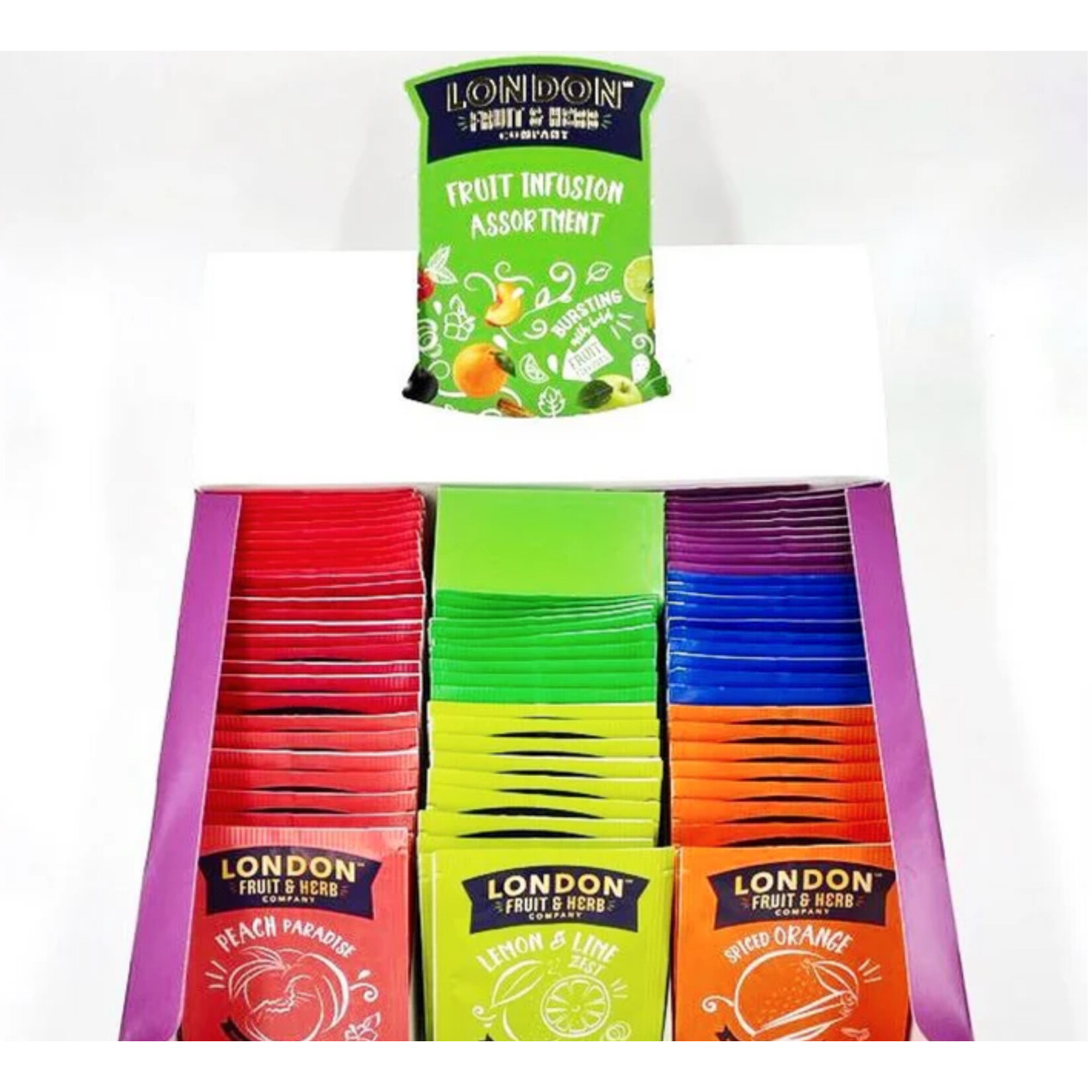 London Herb Fruit Infusion Assortiment 80stk