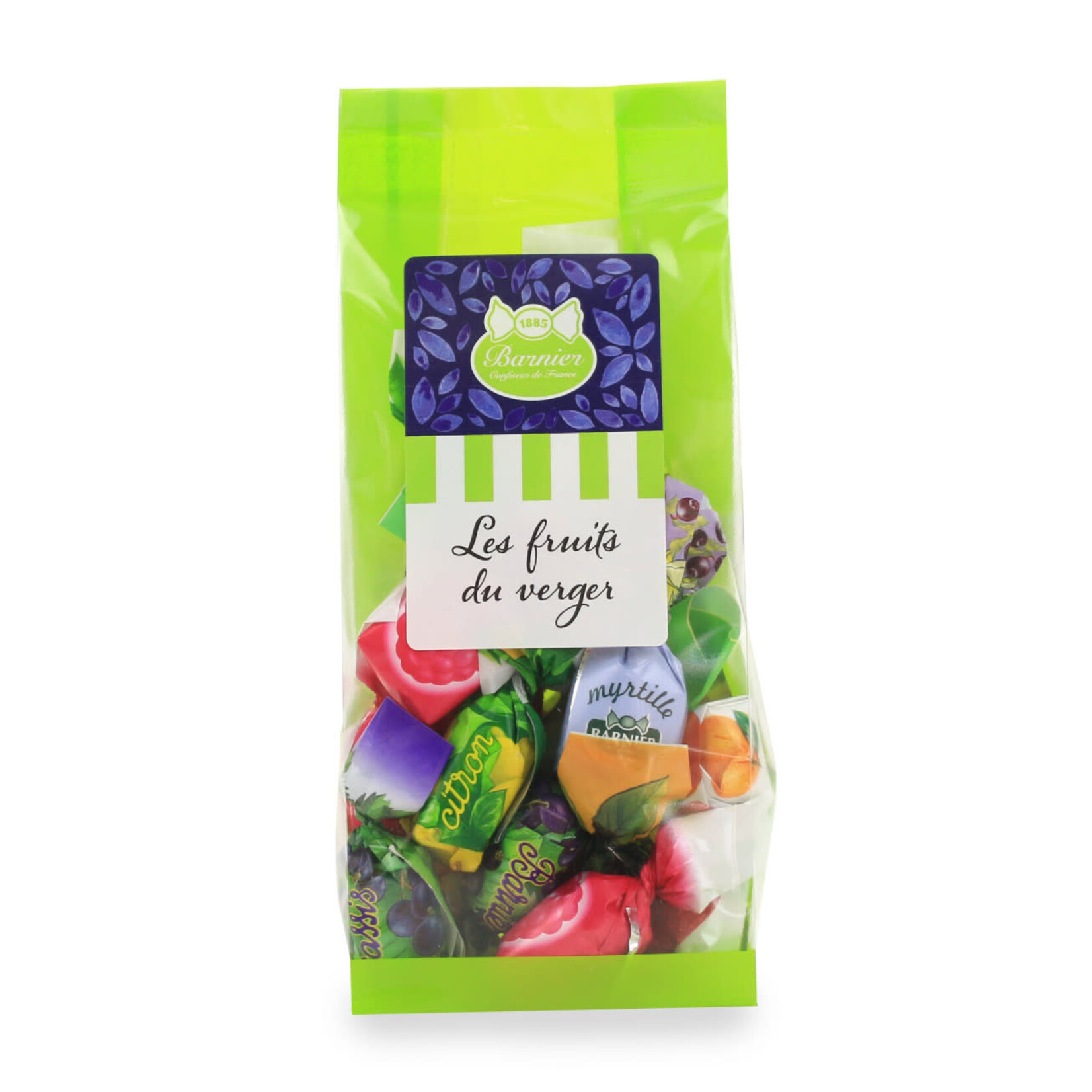 Barnier Barnier Fruitsnoepjes ’Les Fruits du Verger’ - 100g