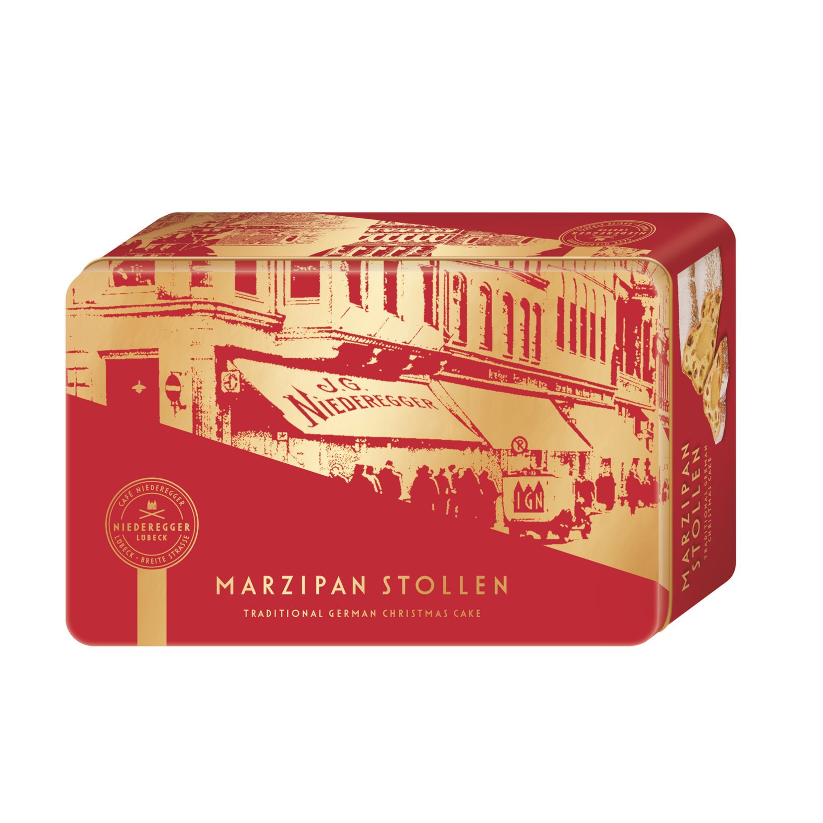 Niederegger Niederegger ‘Marsepeinen stol’ - geschenkdoos