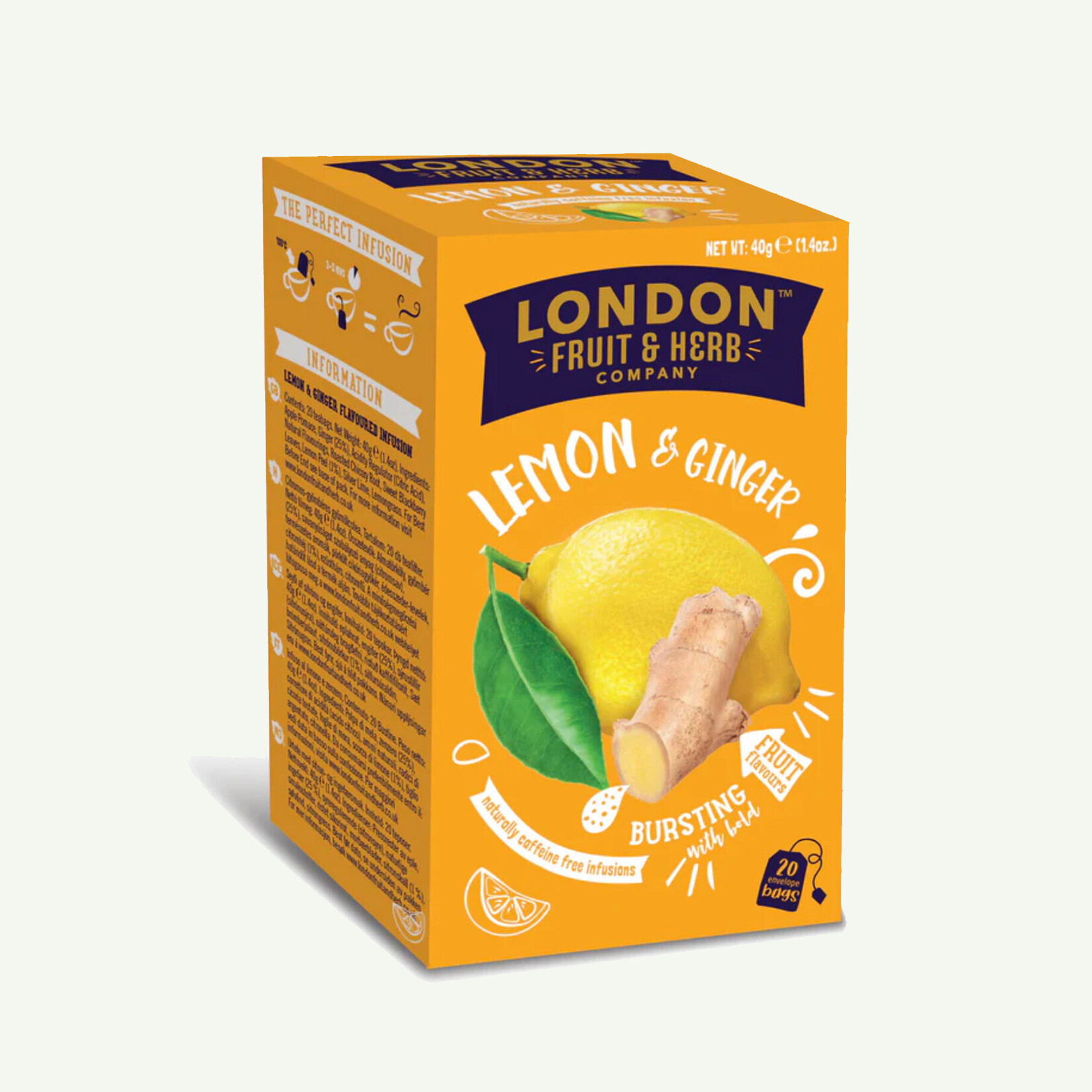 London Fruit & Herb London Herb 'Lemon & Ginger'