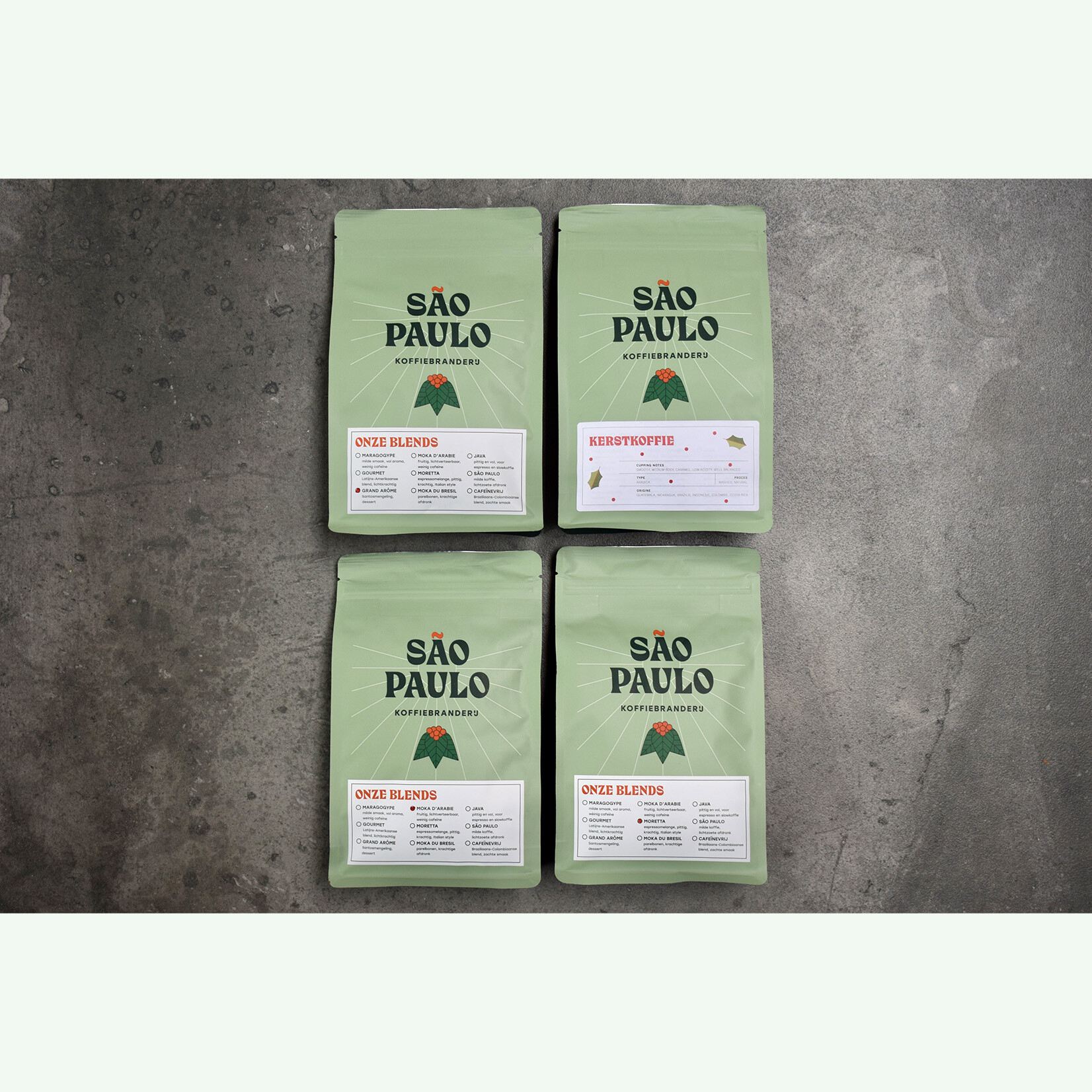 Koffiepakket 'Melange koffies'