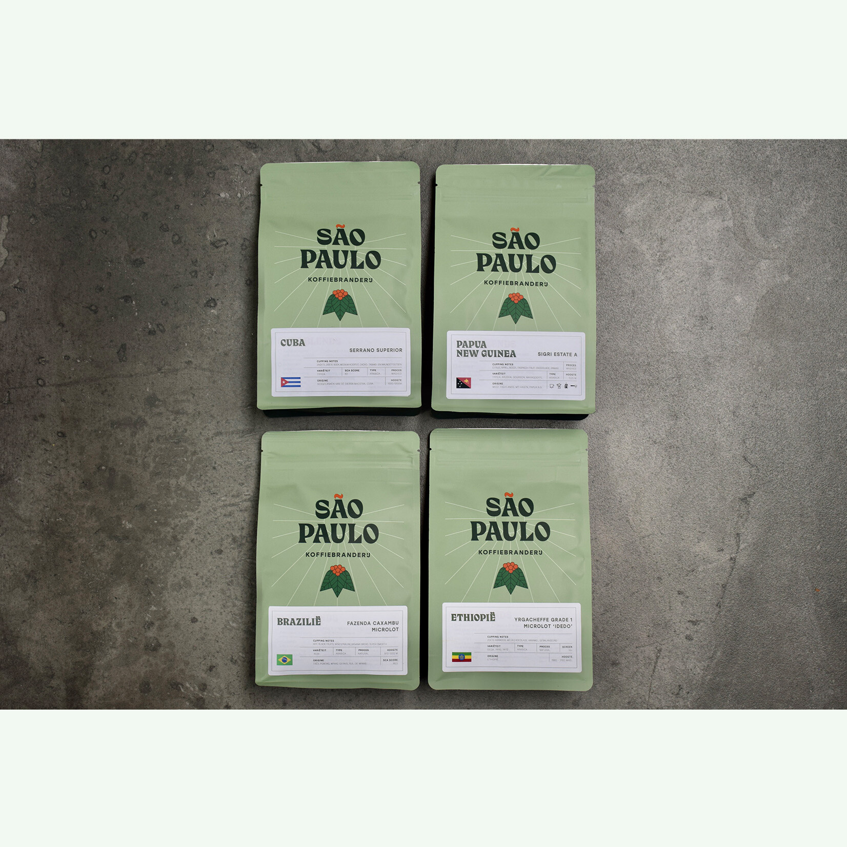 Koffiepakket 'Specialty koffies'