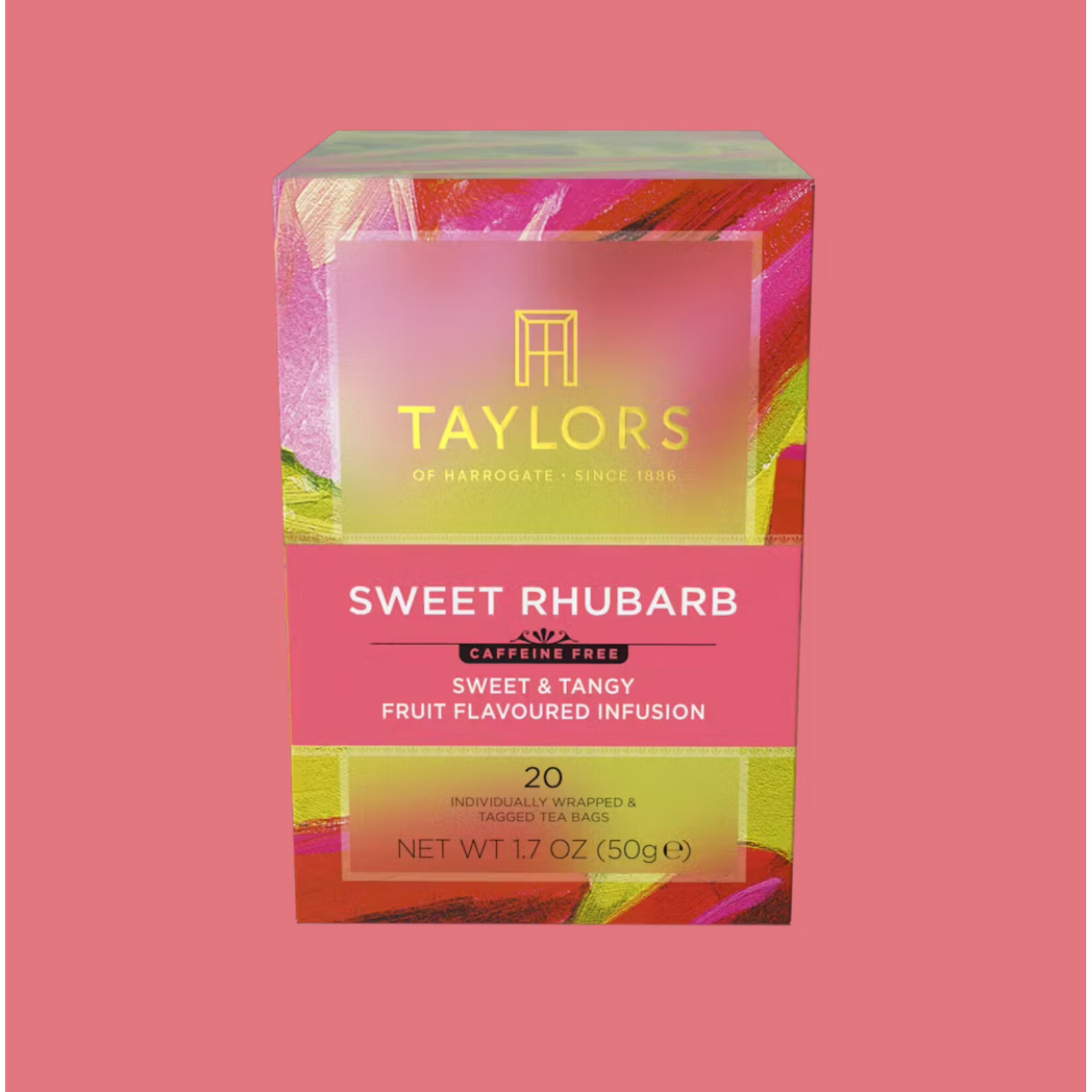 Taylors of Harrogate Taylors  Sweet Rhubarb - Infusion