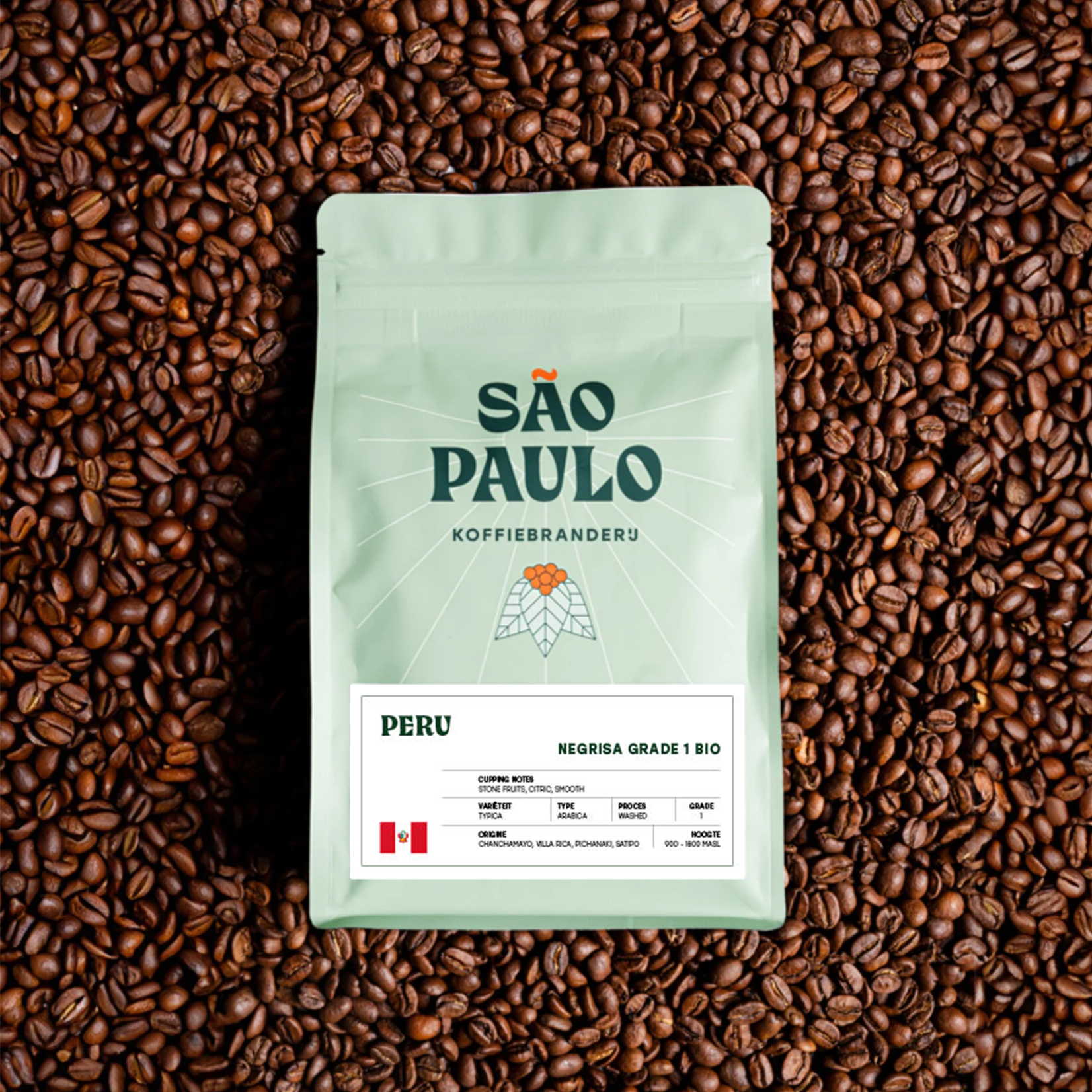 Koffie Peru ‘Negrisa’ BIO - Grade 1