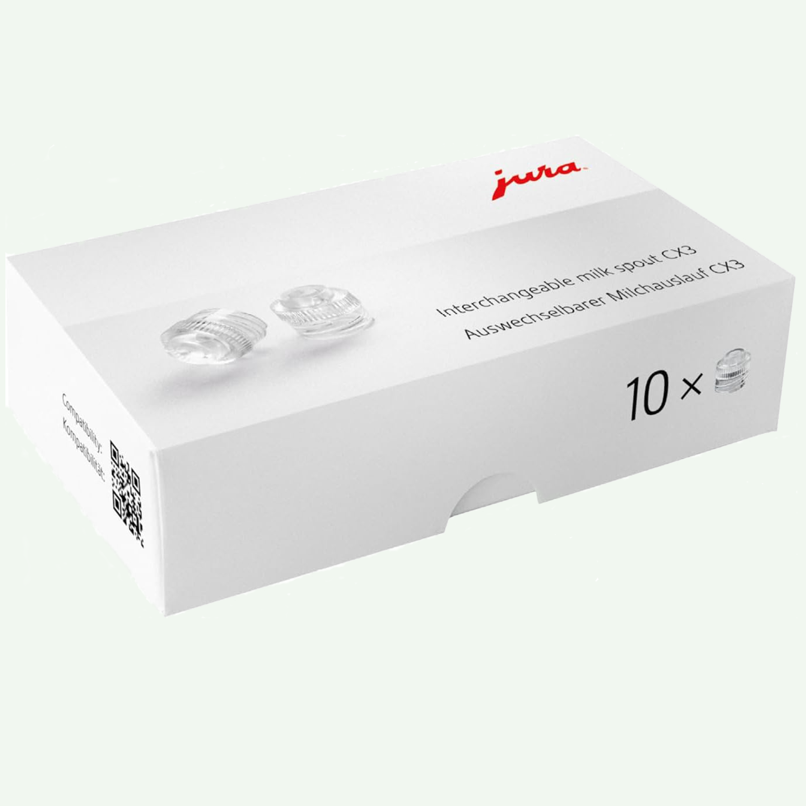 Jura Jura vervangbare melkuitloop CX3 Set van 10 stuks