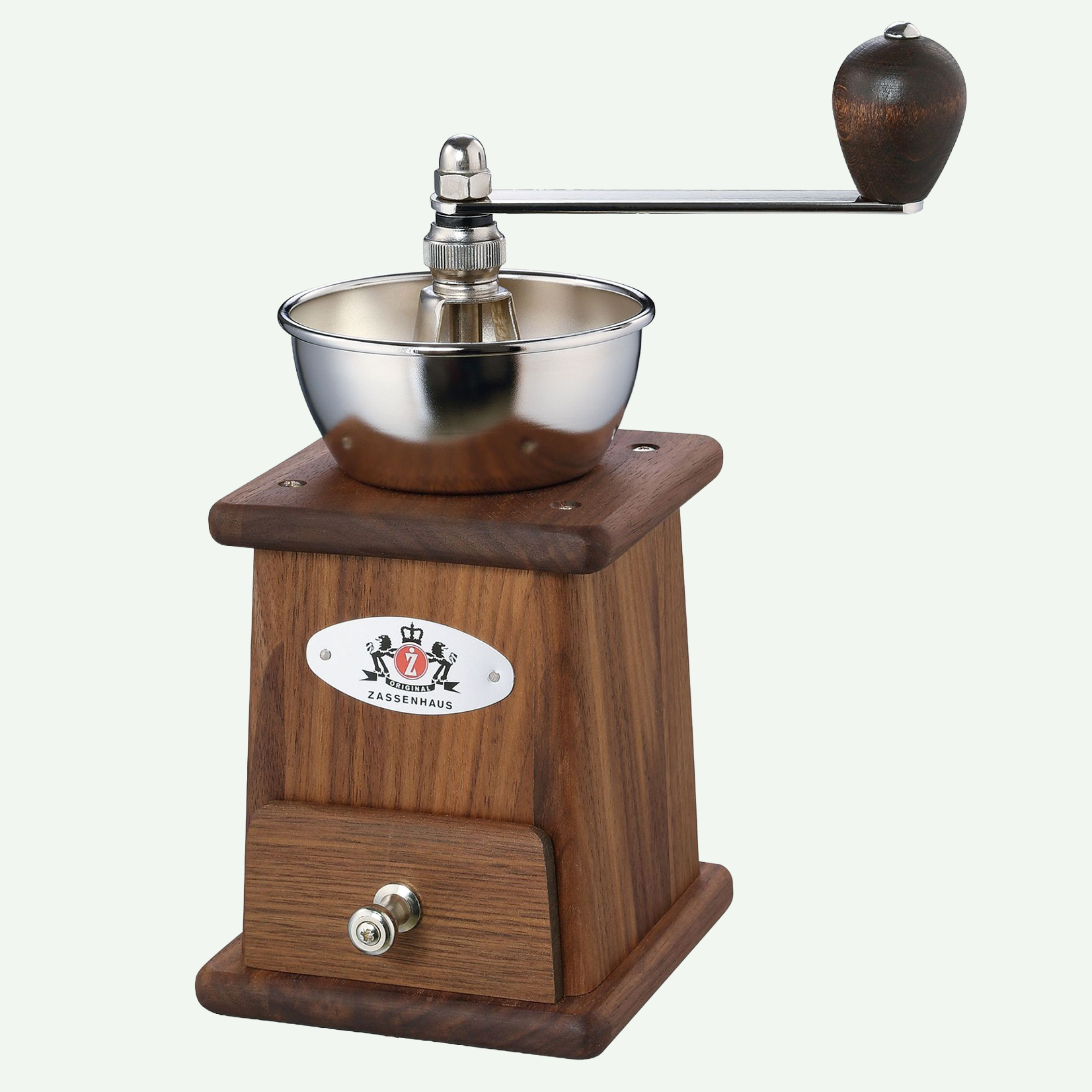 Zassenhaus Zassenhaus koffiemolen 'Santos' Walnut