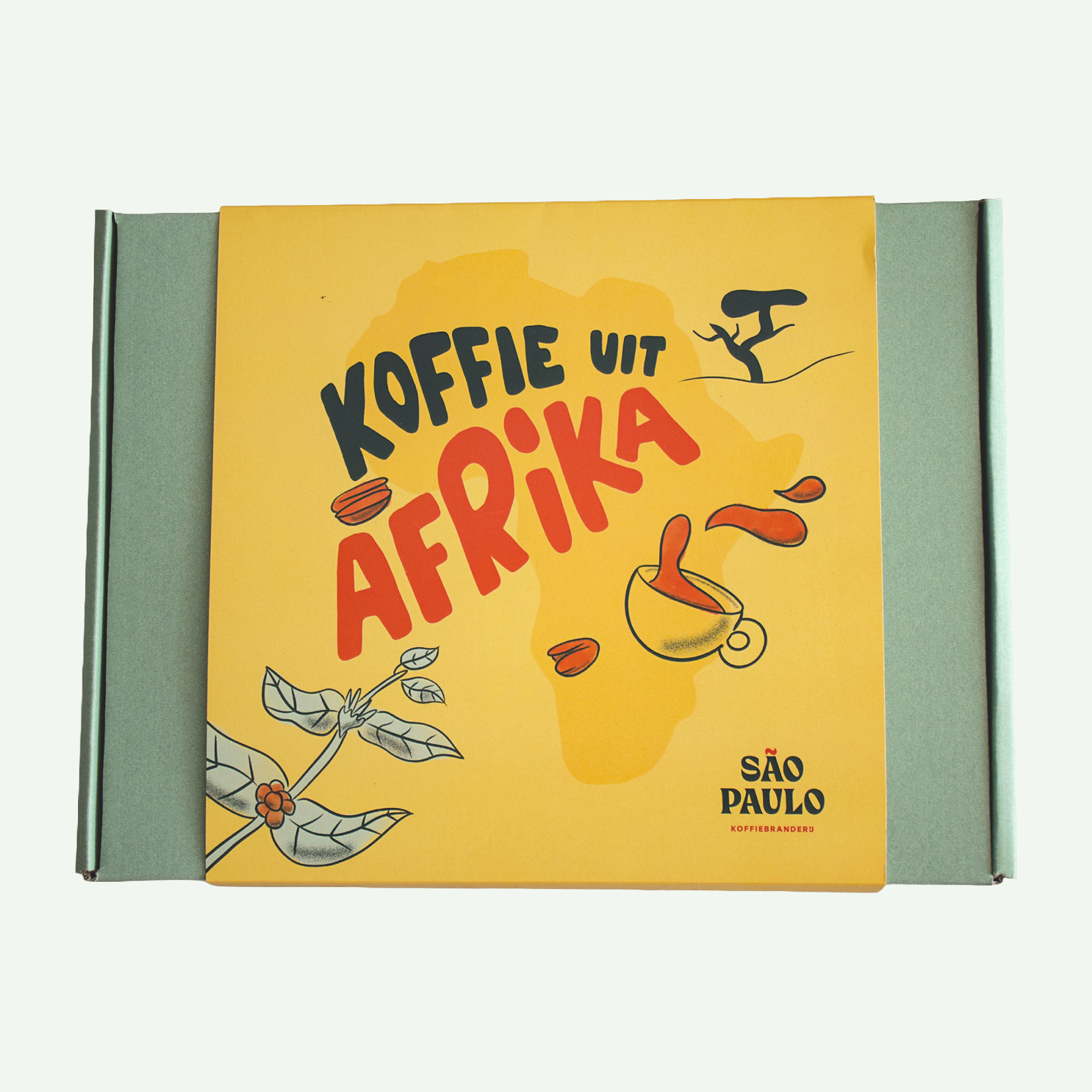Koffiebranderij Sao Paulo Gift Box 'Koffie uit Afrika'