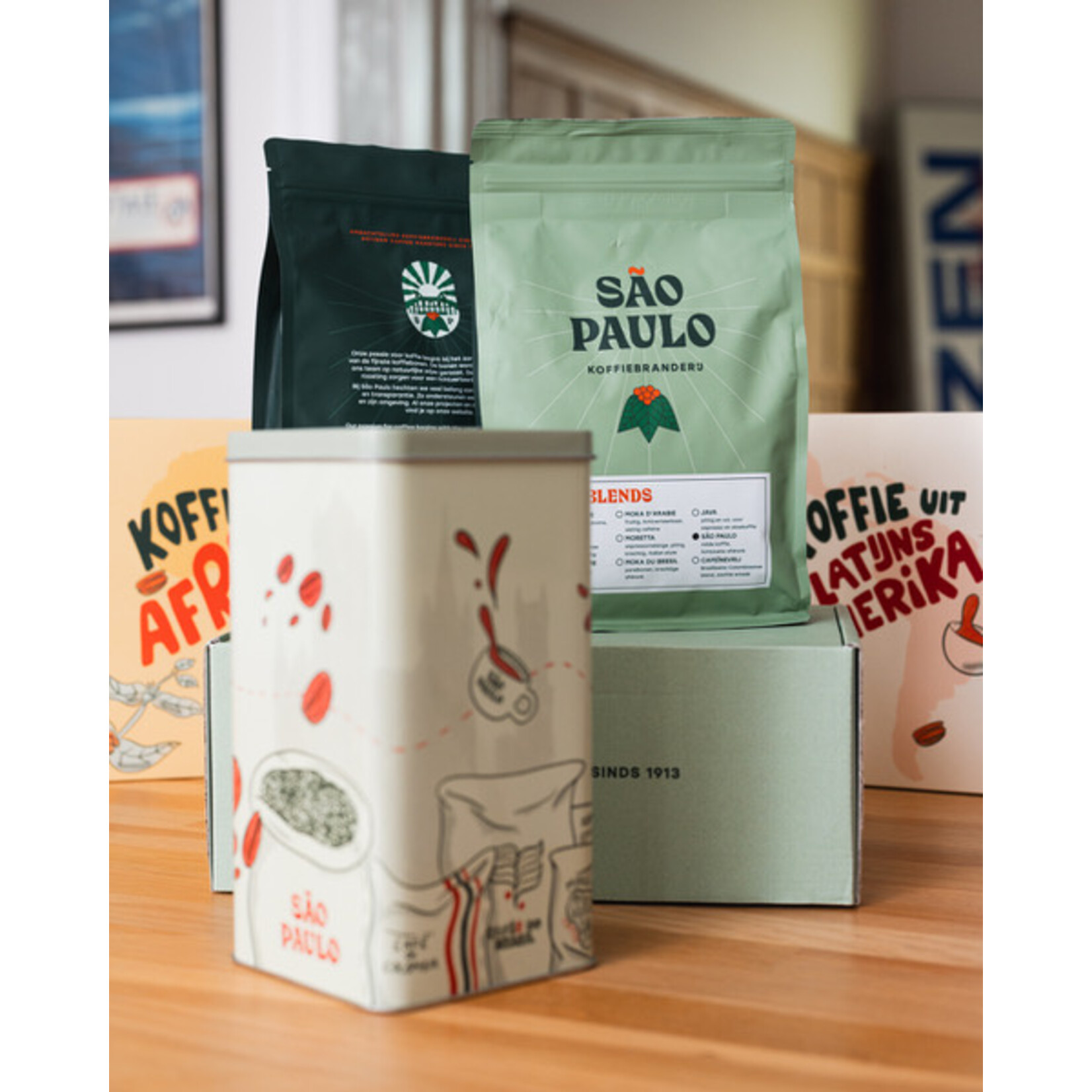 Koffieblik ‘Sao Paulo’