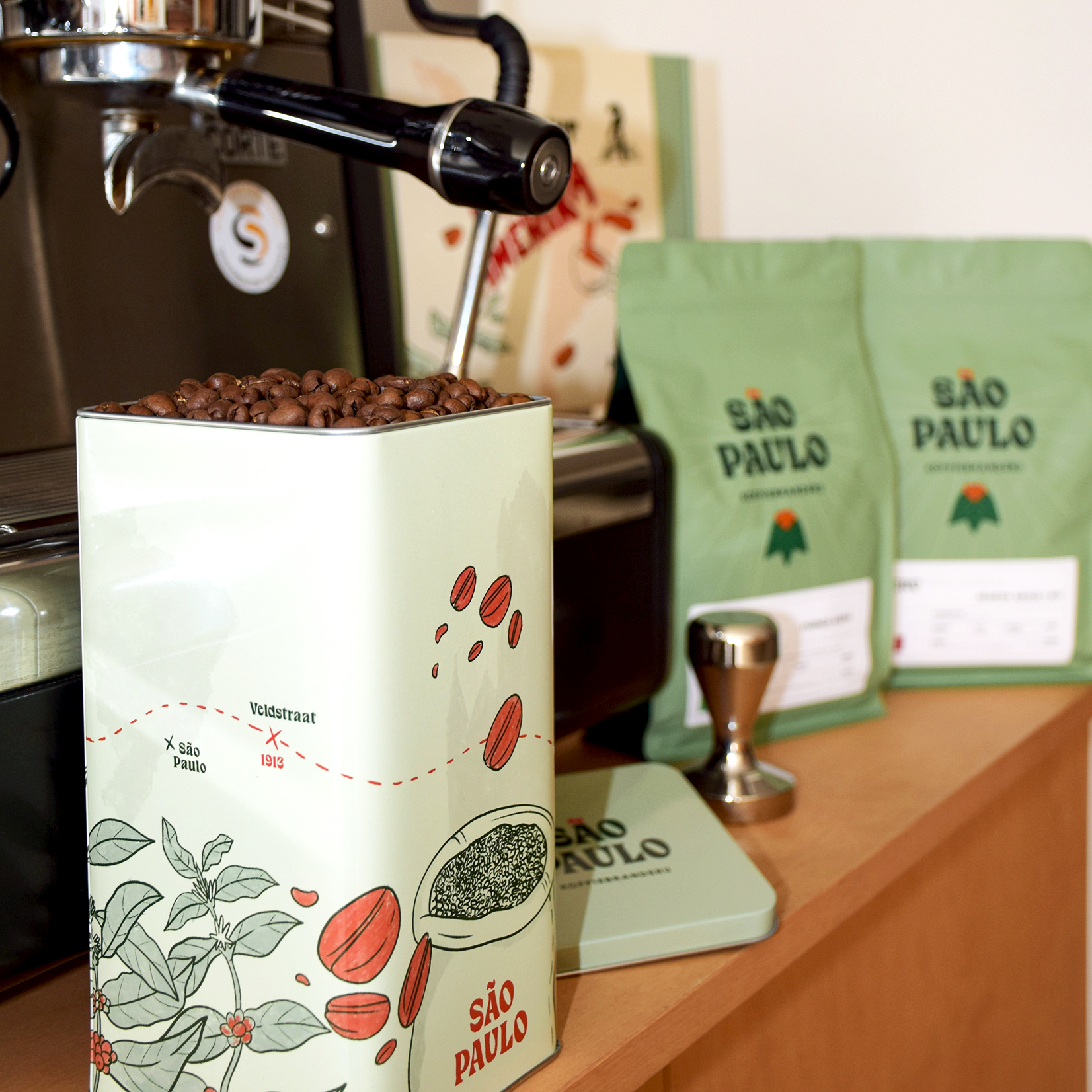 Koffieblik ‘Sao Paulo’