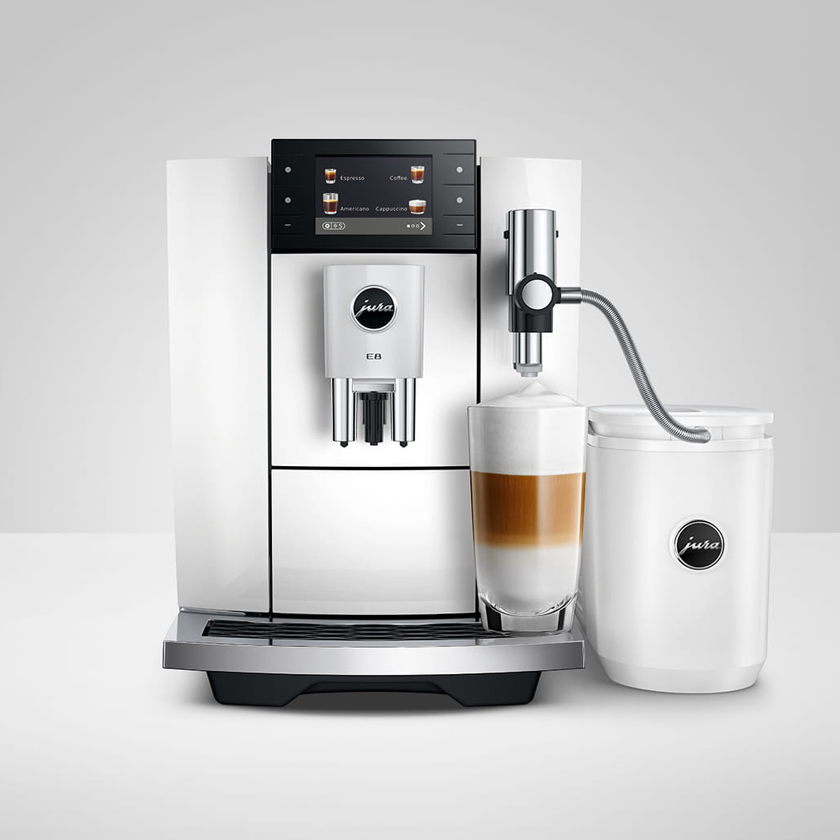 Jura JURA E8  Piano White ED