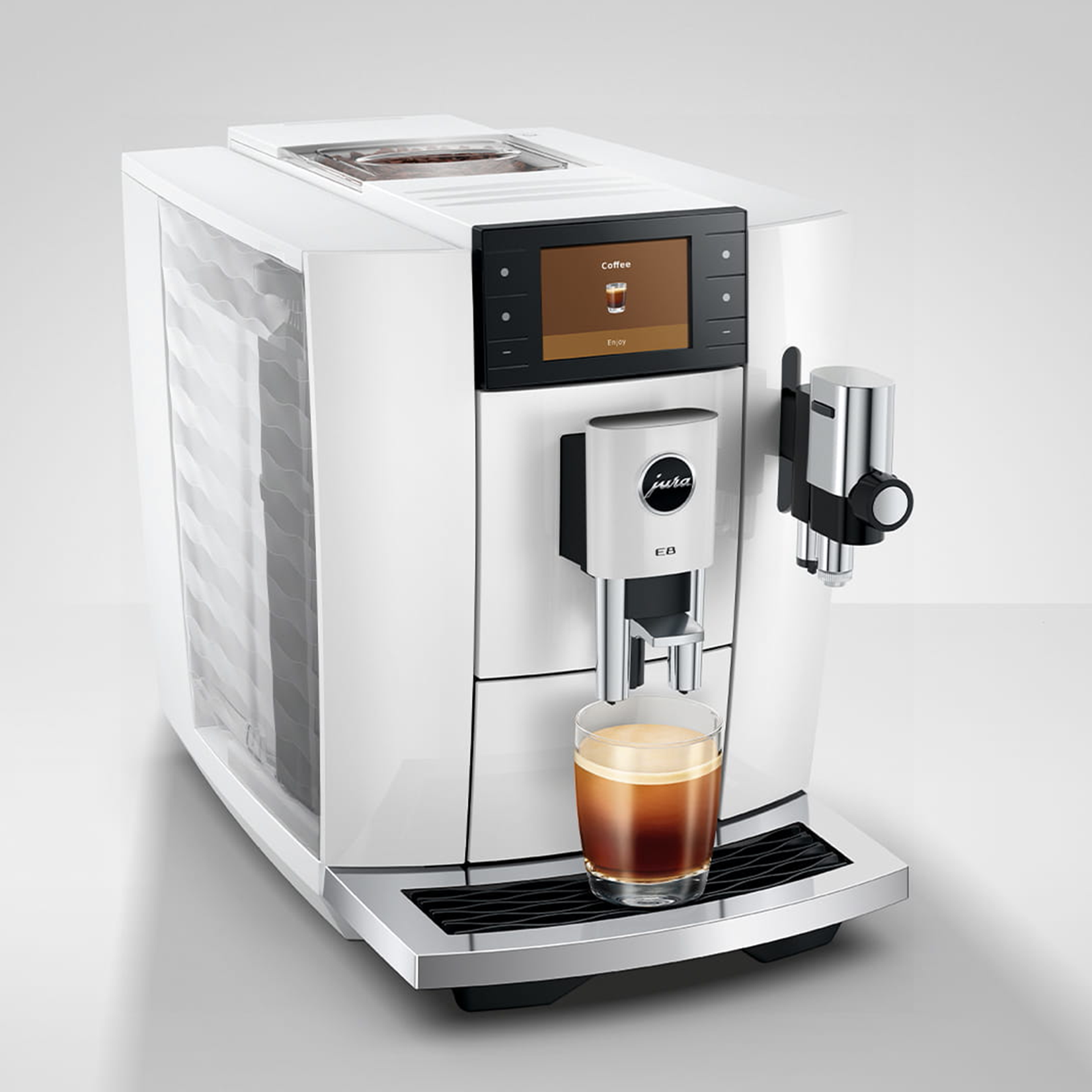 Jura JURA E8  Piano White ED