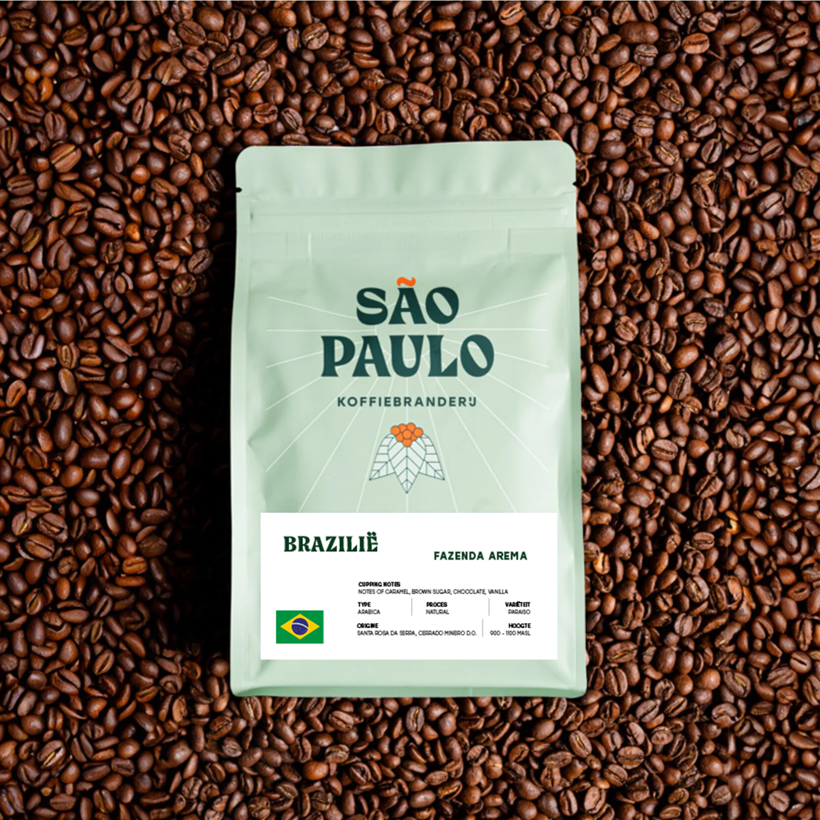 Koffiebranderij Sao Paulo Brazilië Fazenda Arema