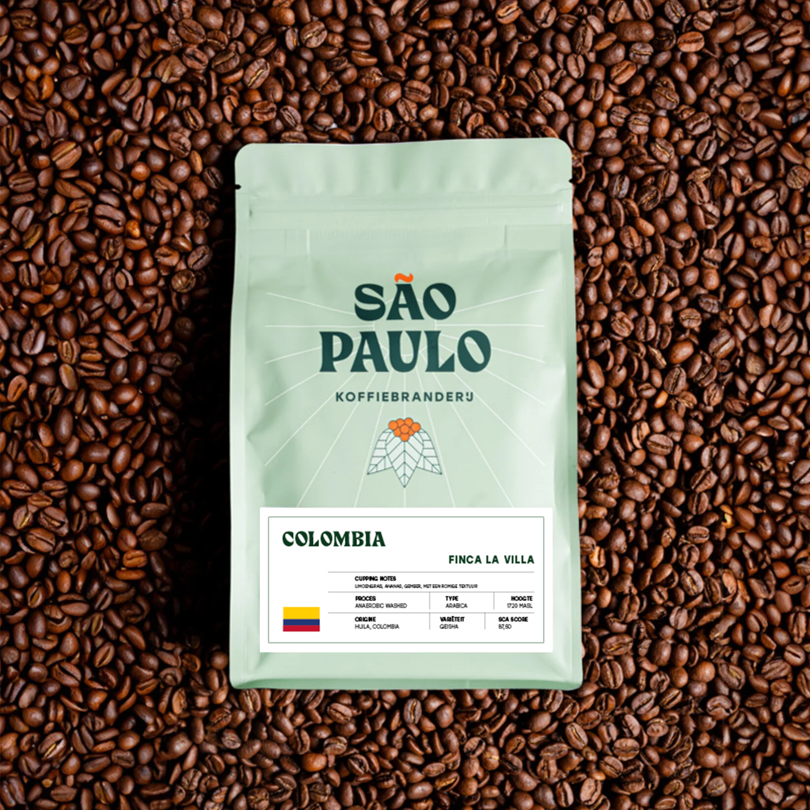 Koffie Colombia Finca La Villa Anaerobic Washed