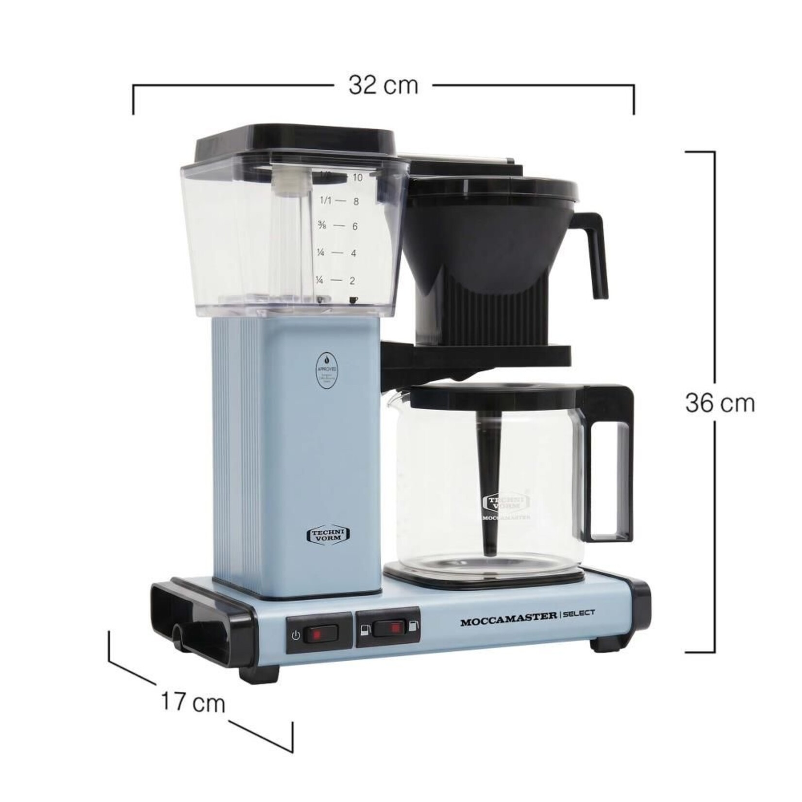 Moccamaster Moccamaster KBG Select - Baby Blue