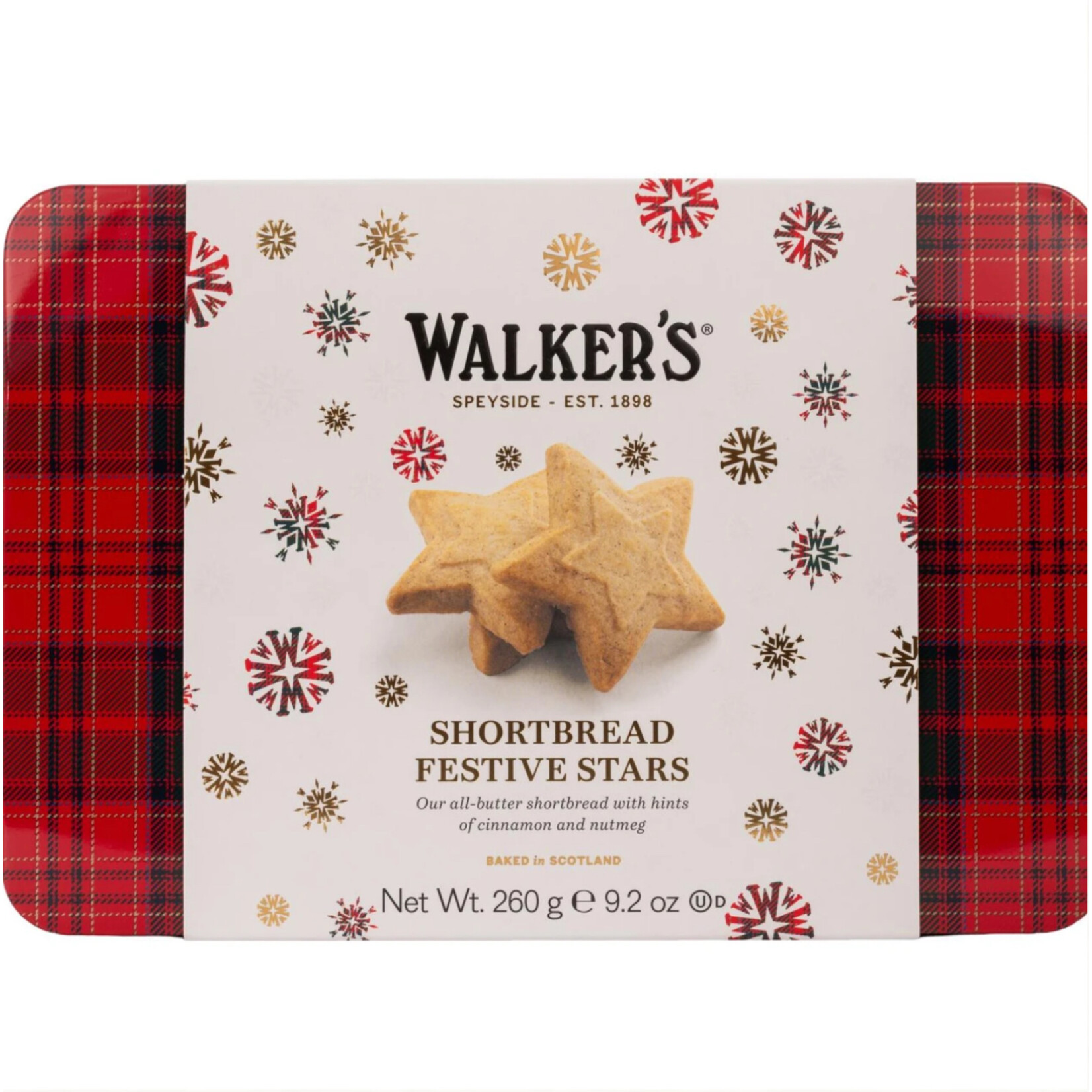 Walkers Walkers ‘Shortbread Festive stars’ - 260g
