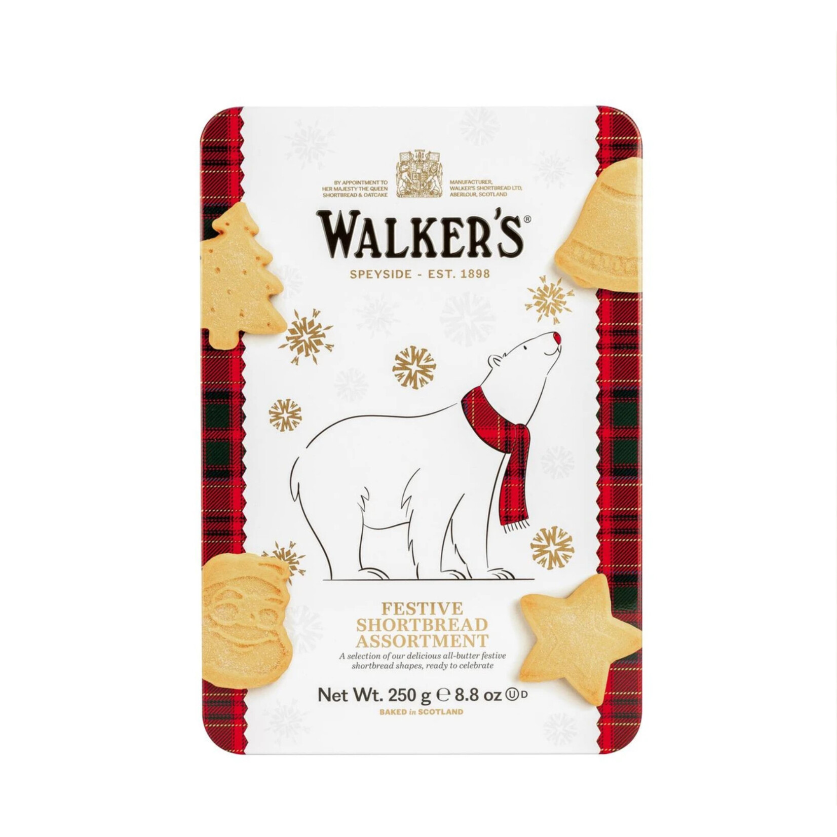 Walkers Walkers ‘Shortbread Festive shapes’ - Polar bear