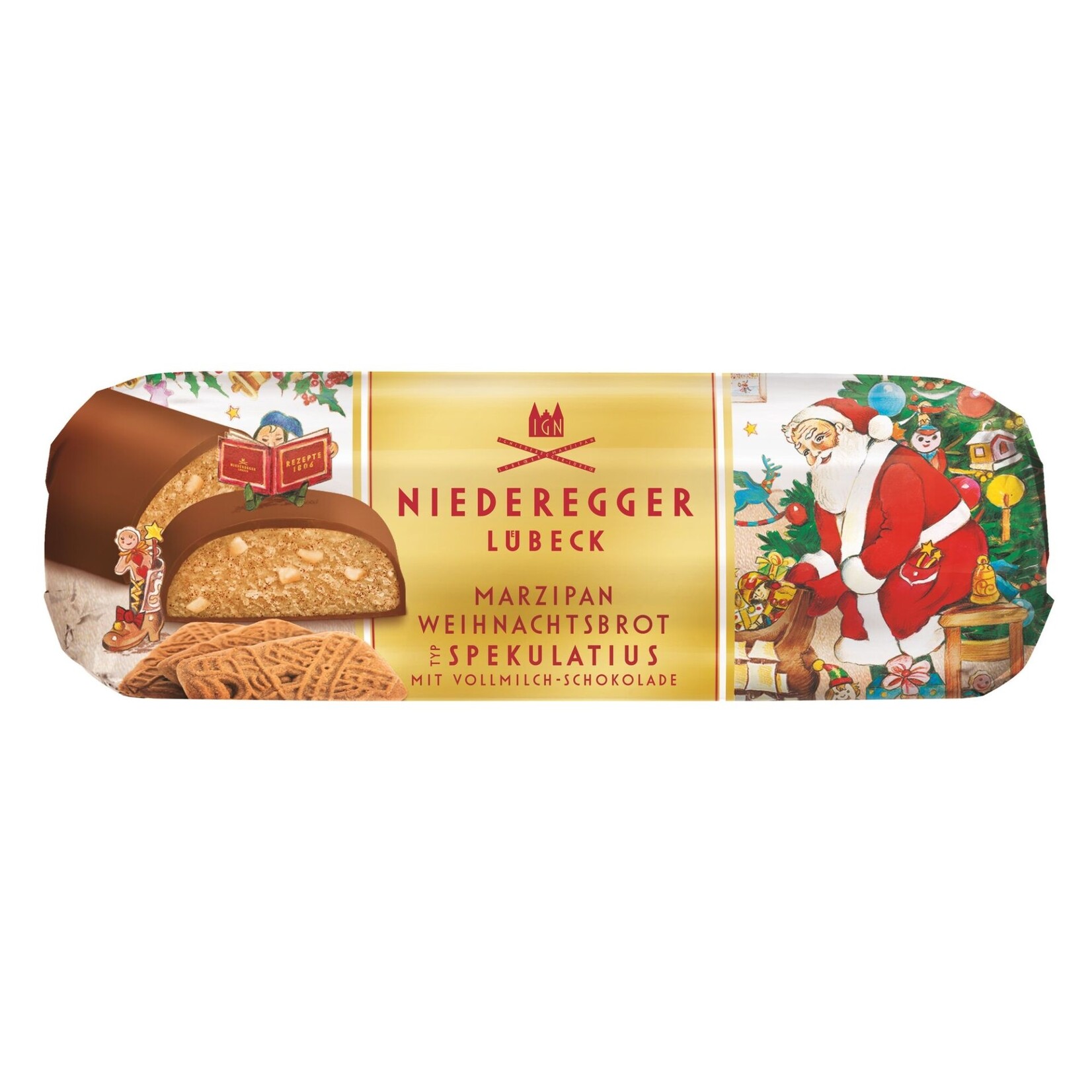 Niederegger Niederegger ‘Marzipan Weihnachtsbrot’