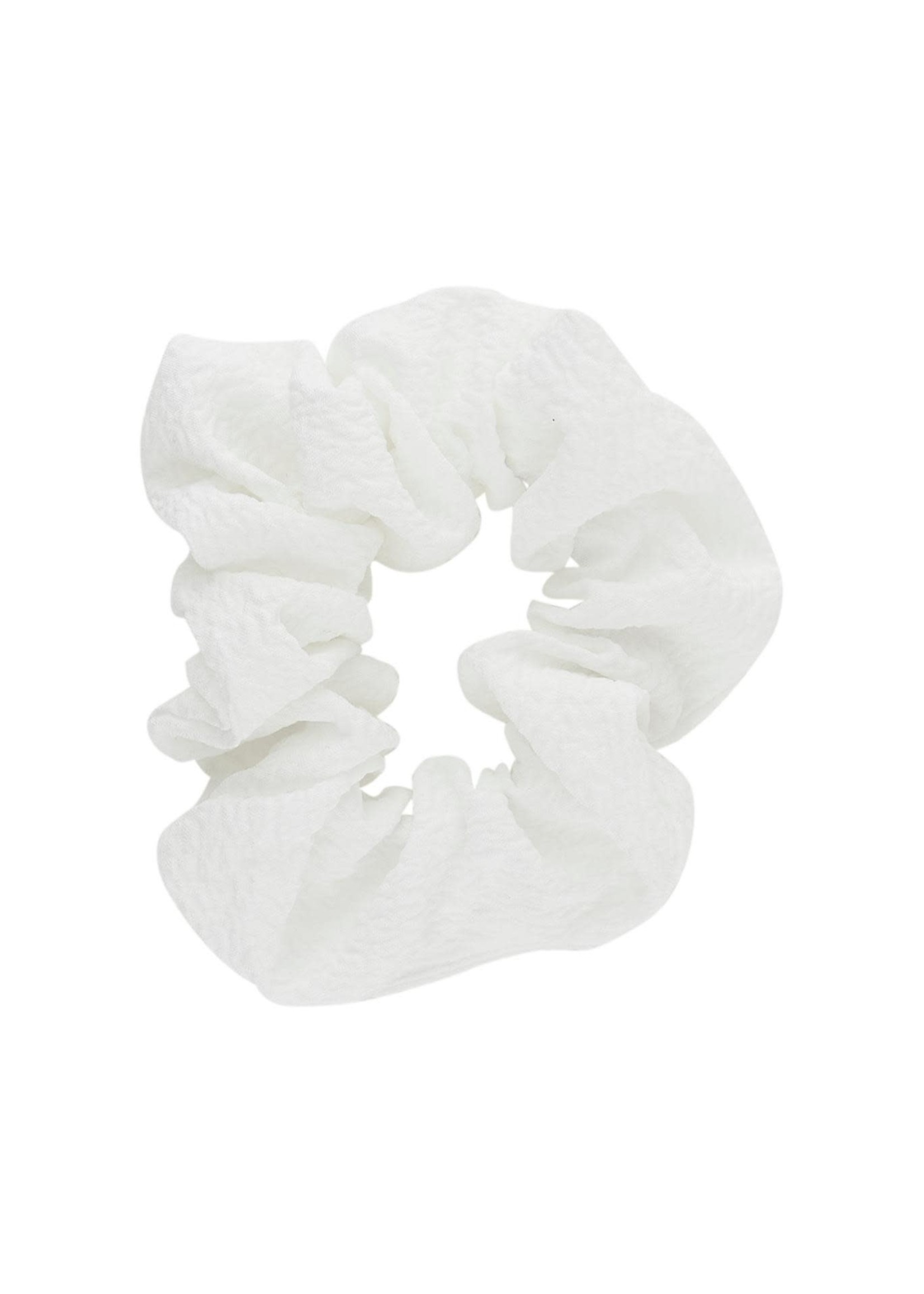 PIECES TRINE SCRUNCHIE cloud dancer