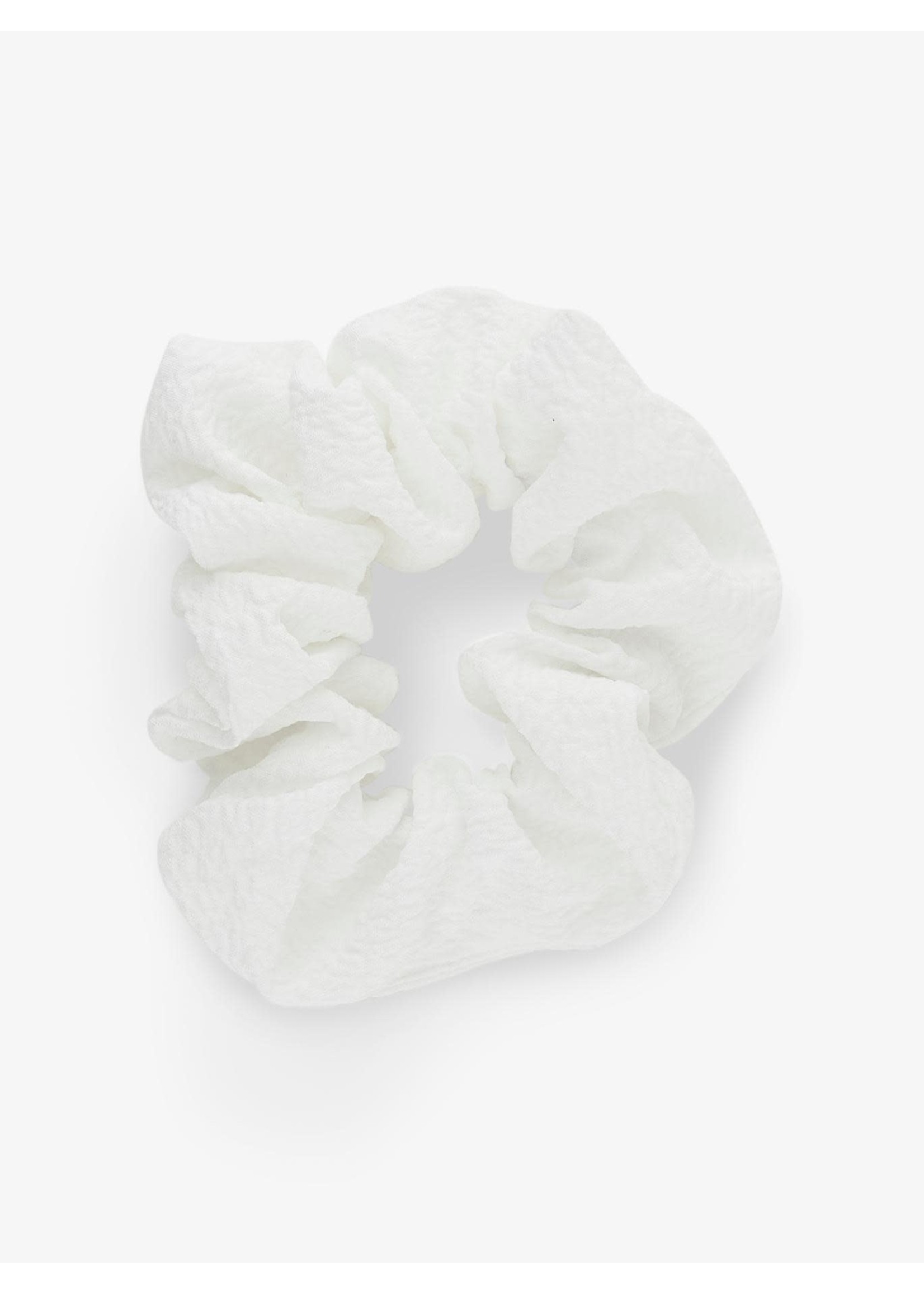 PIECES TRINE SCRUNCHIE cloud dancer