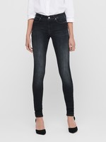 ONLY shape life reg skinny black denim