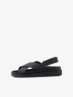 PIECES MARIA LETAHER SANDAL black