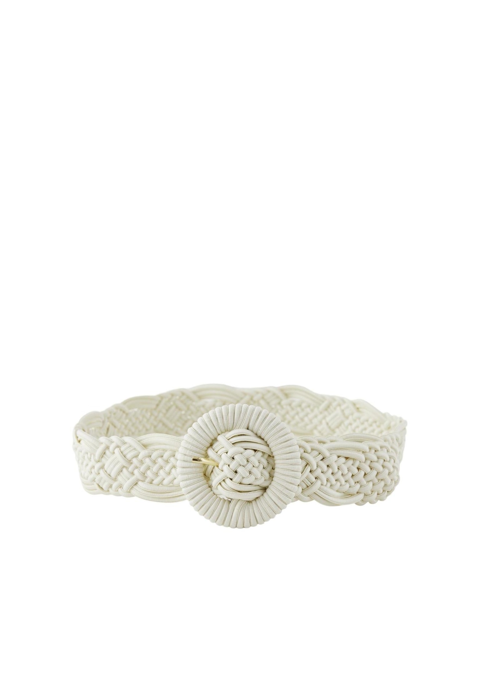 PIECES VIOLA CROCHET BELT SWW nature