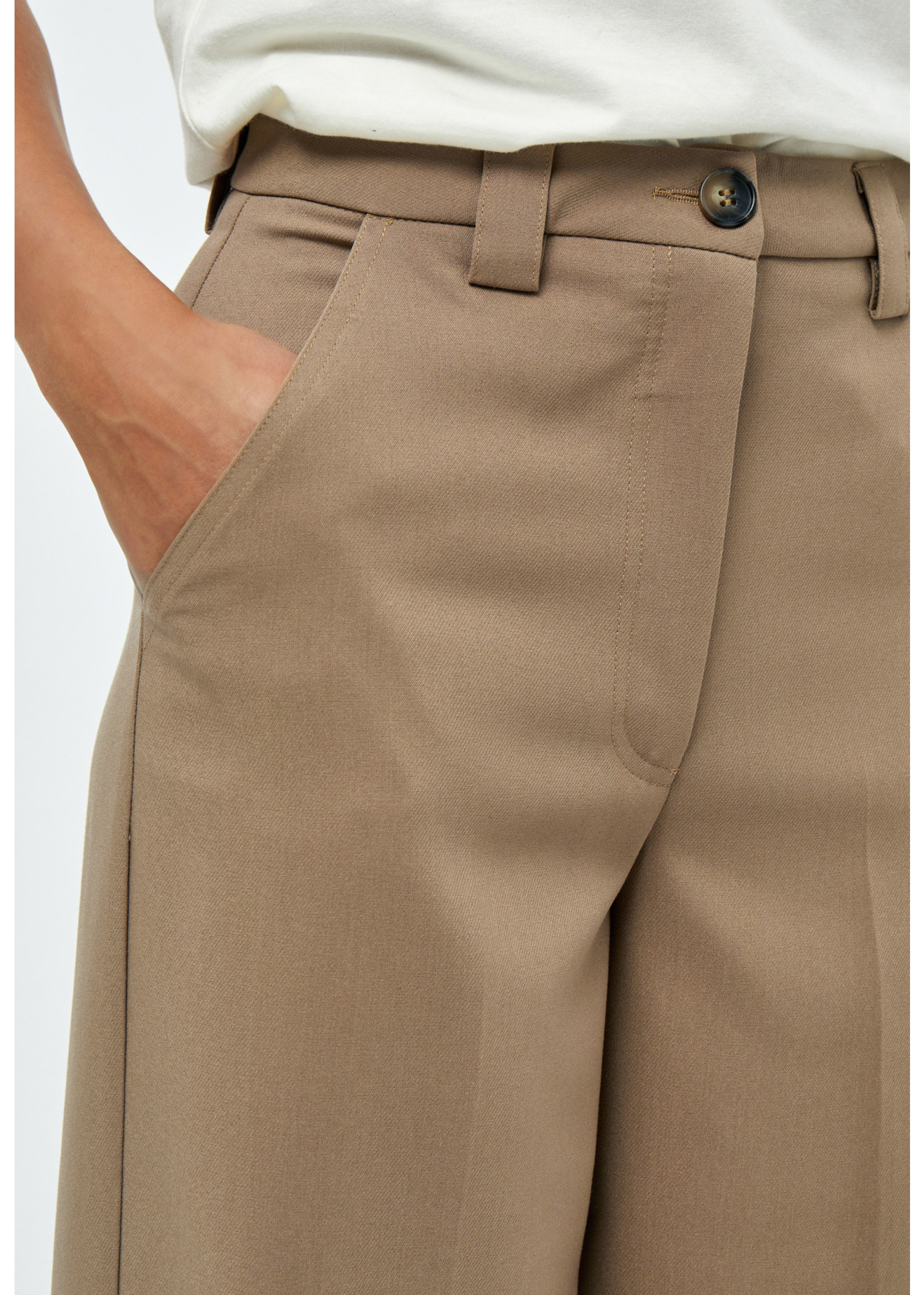 PEPPERCORN GINETTE PANTS tobacco brown