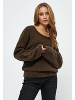 MINUS KESTINE KNIT PULLOVER slate brown