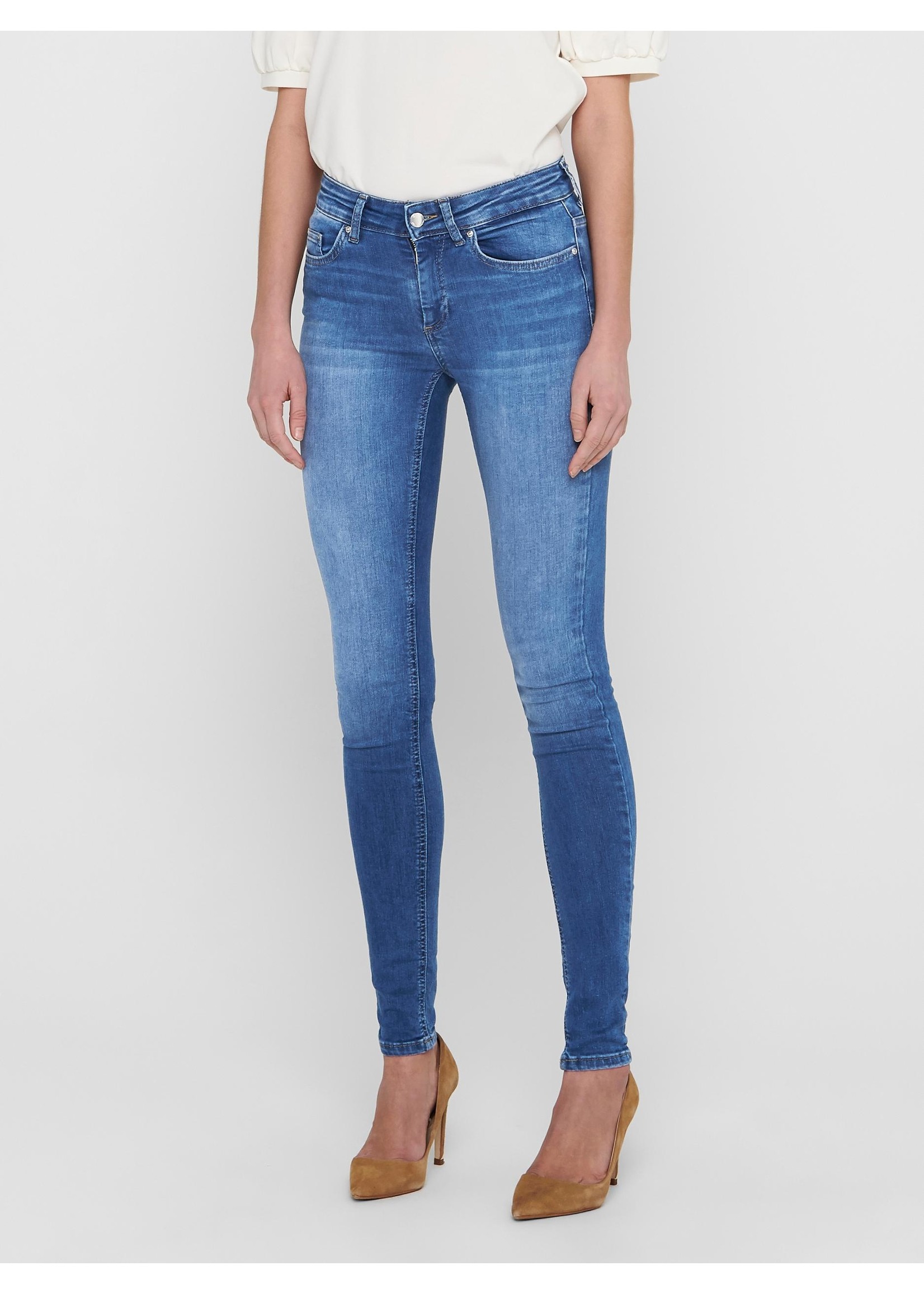 ONLY BLUSH MID SKINNY REA12187 NOOS medium blue denim