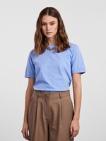 PIECES RIA SS FOLD UP SOLID TEE NOOS BC vista blue