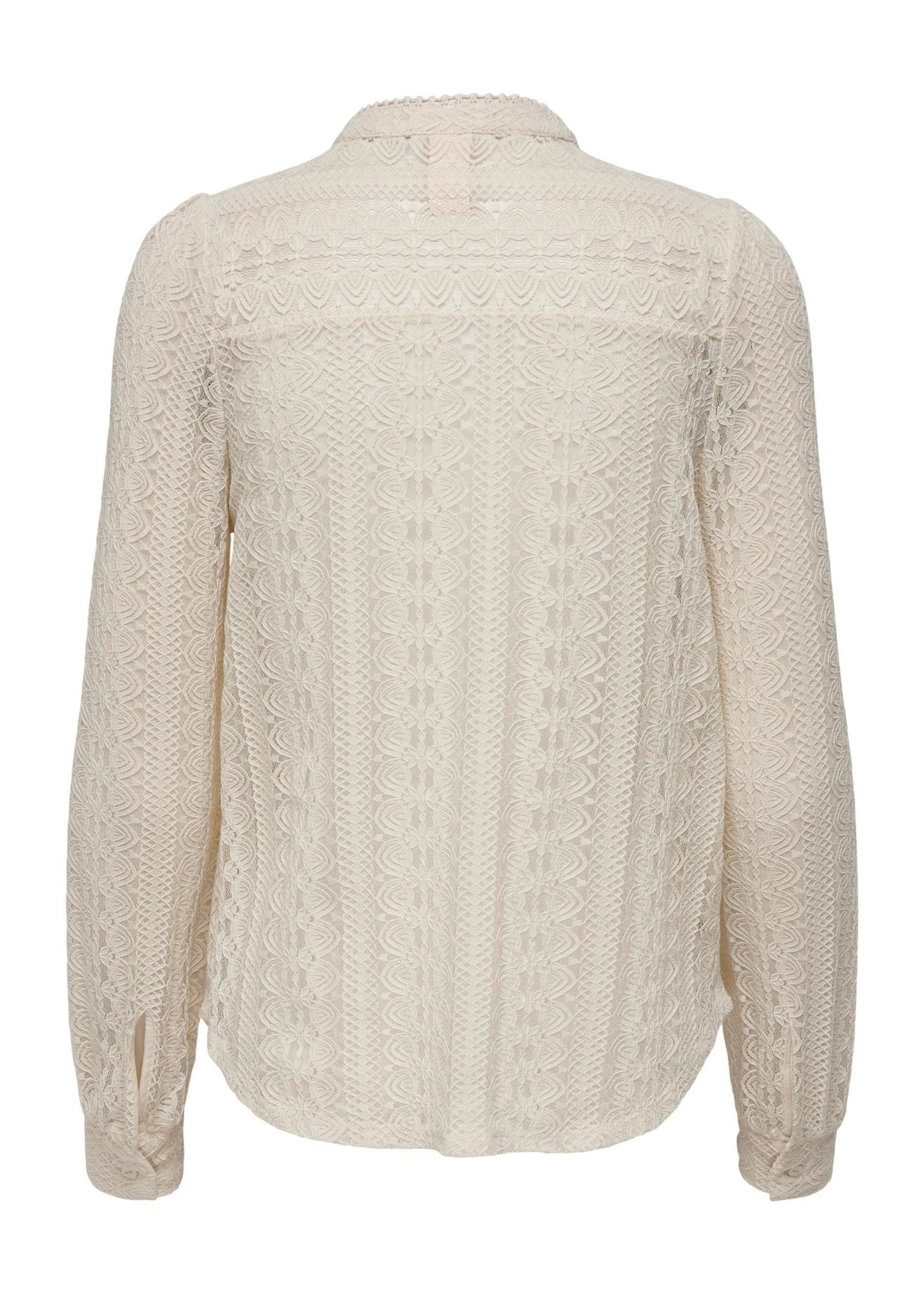 ONLY DITTE LS LACE SHIRT WVN birch