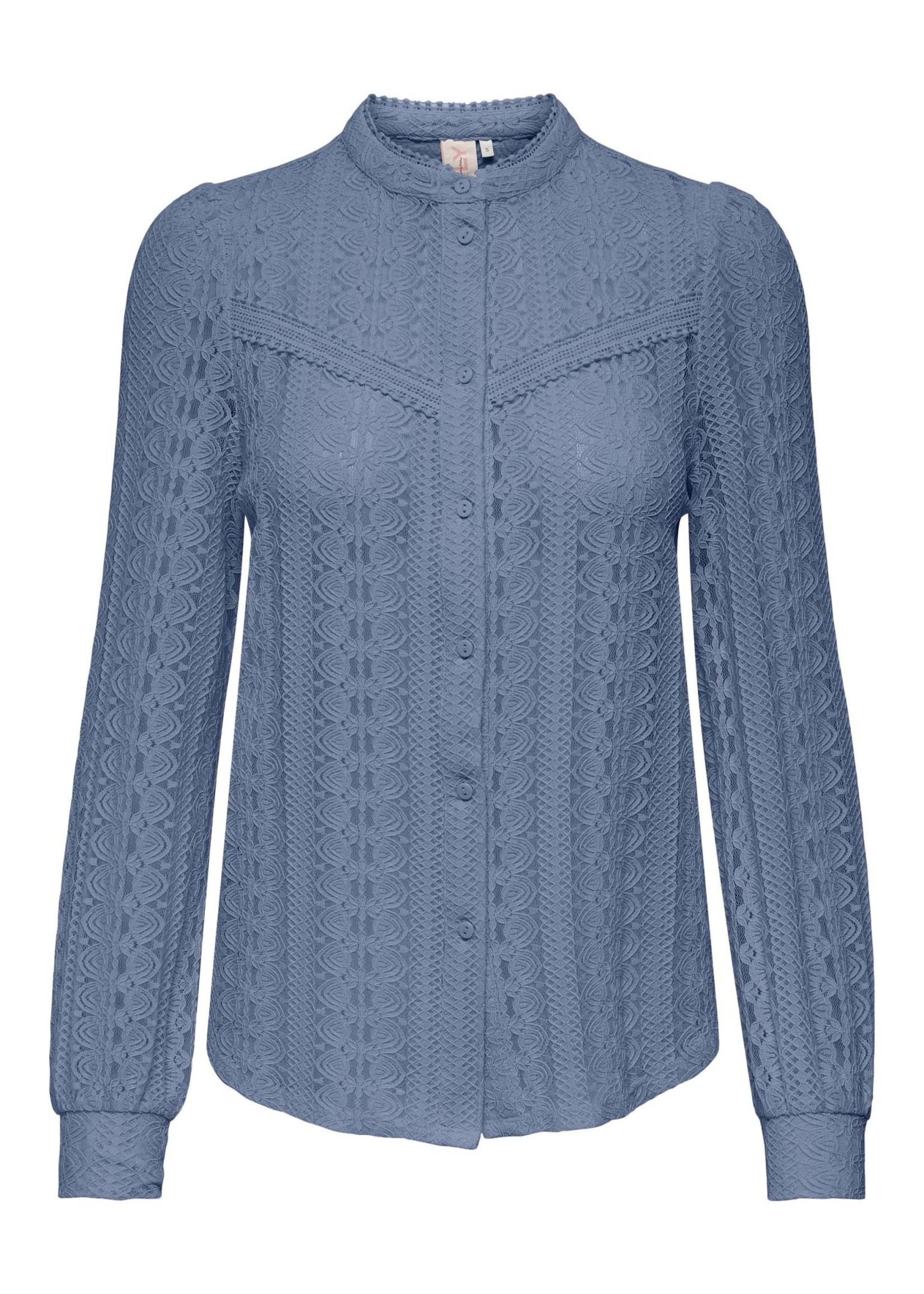 ONLY DITTE LS LACE SHIRT WVN tempest