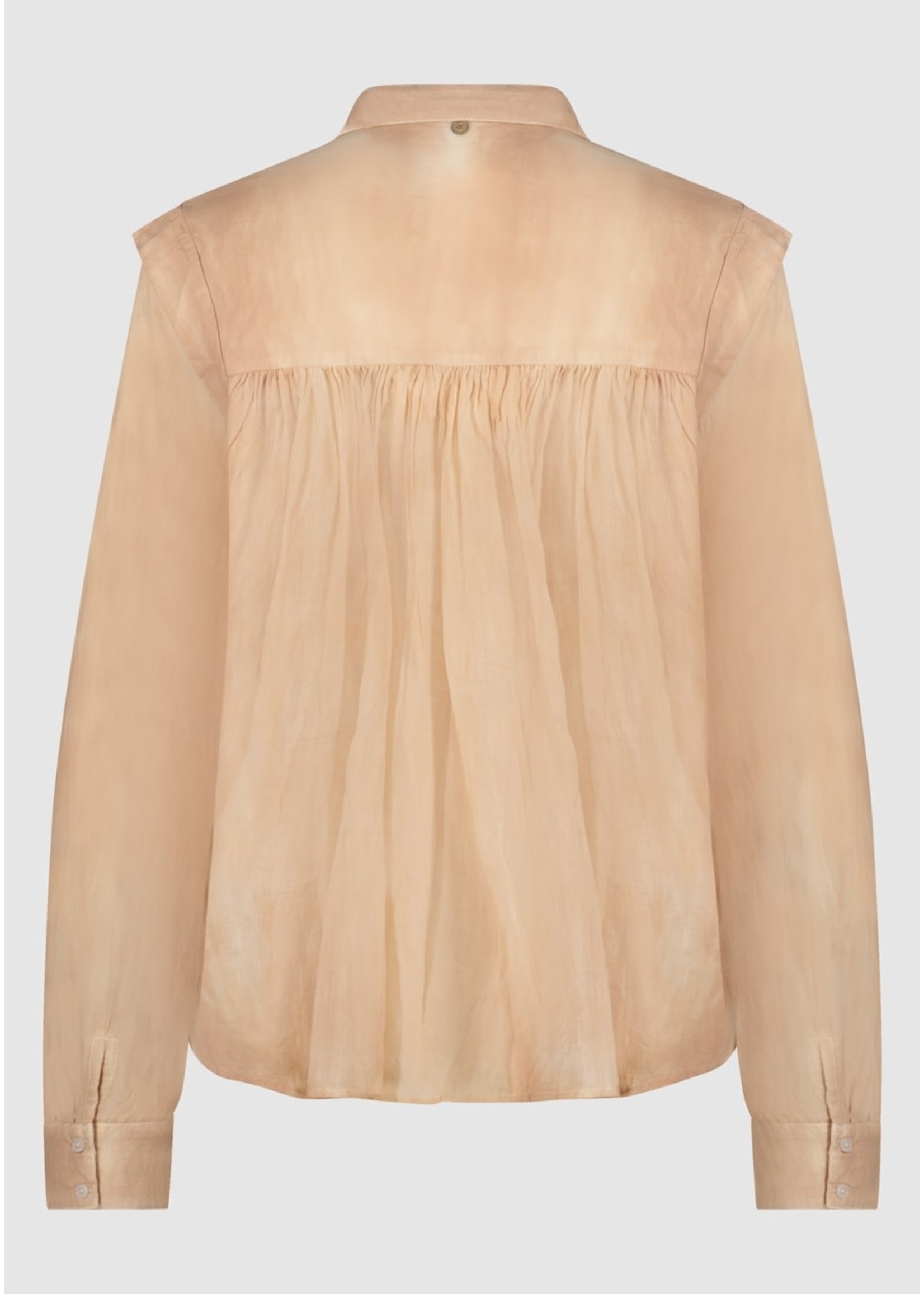 CIRCLE OF TRUST AGNES BLOUSE spray blush