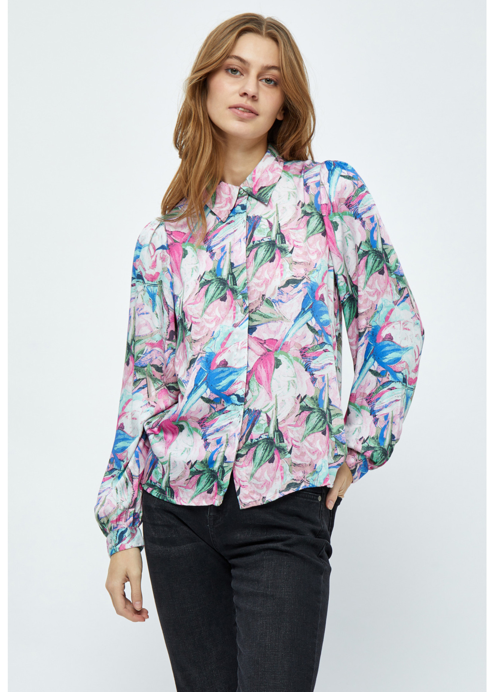 MINUS MERCY SHIRT superpink print