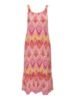 ONLY ALMA LIFE VIS NOEMI LONG DRESS AOP rasberry rose