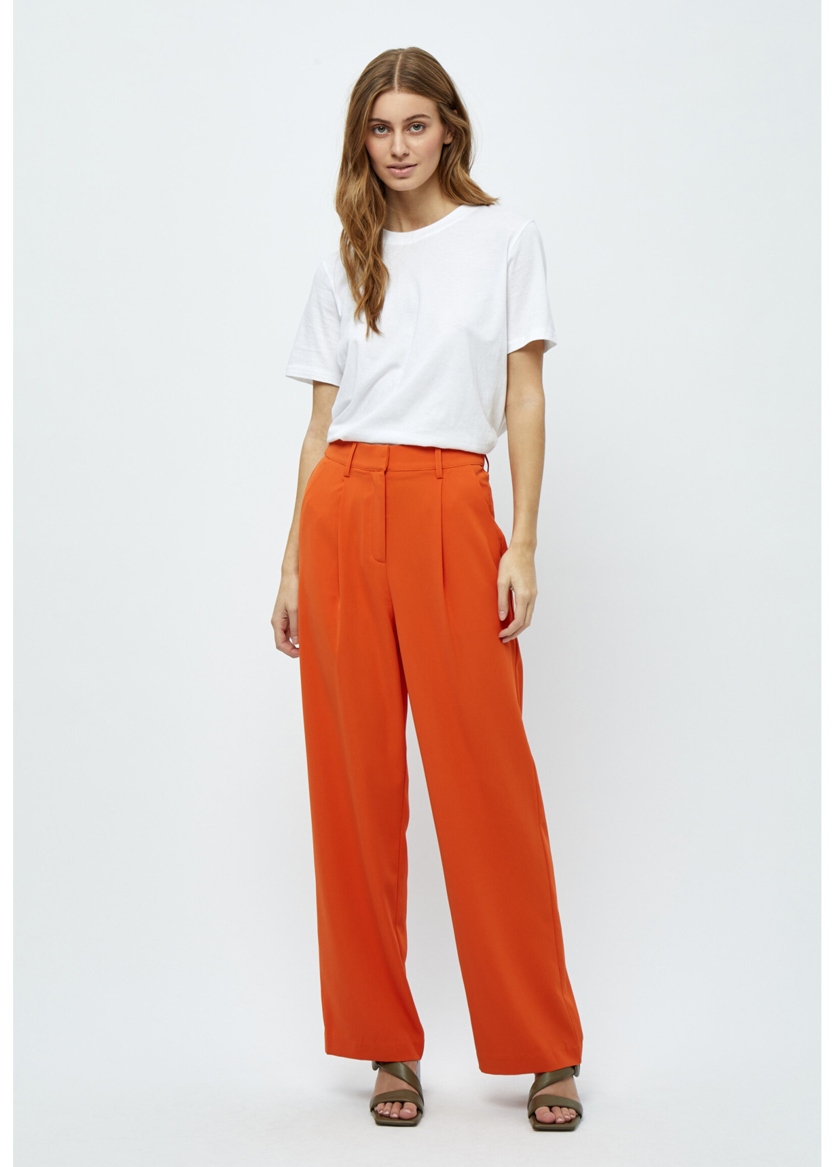 MINUS VELIA PANTS orange peel